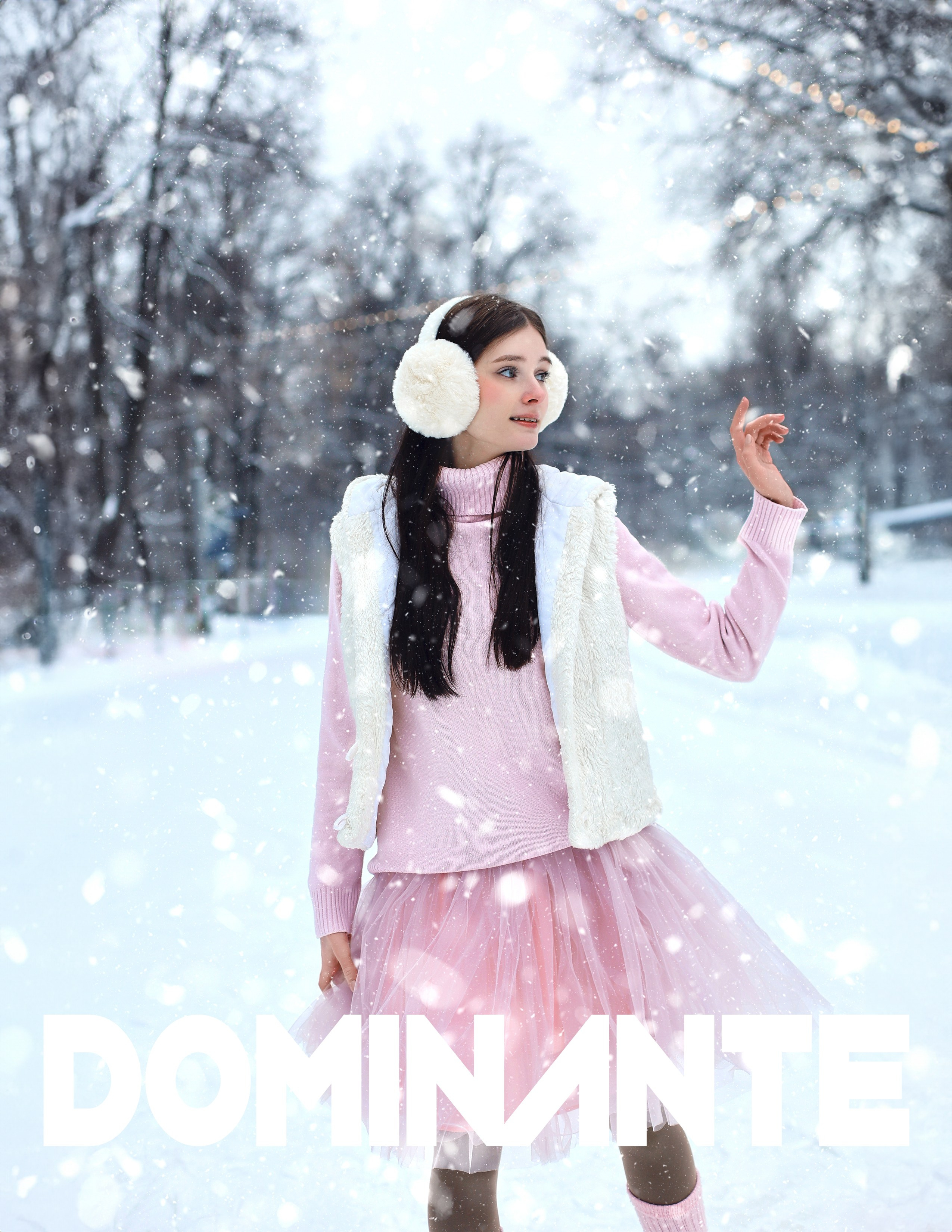 Девушка на льду. Фотограф в Смоленске Ася Польшина