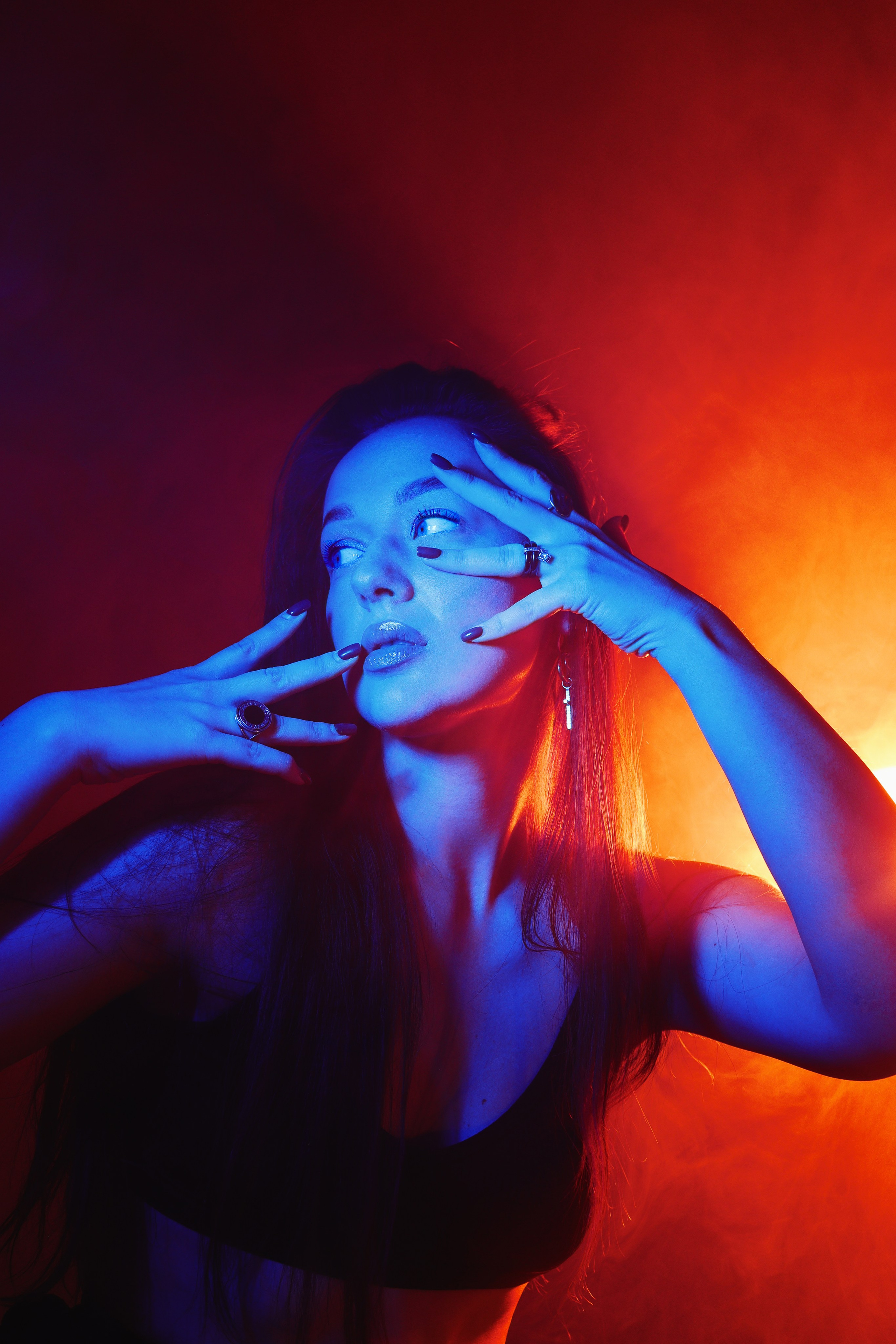 В небе пожар. 