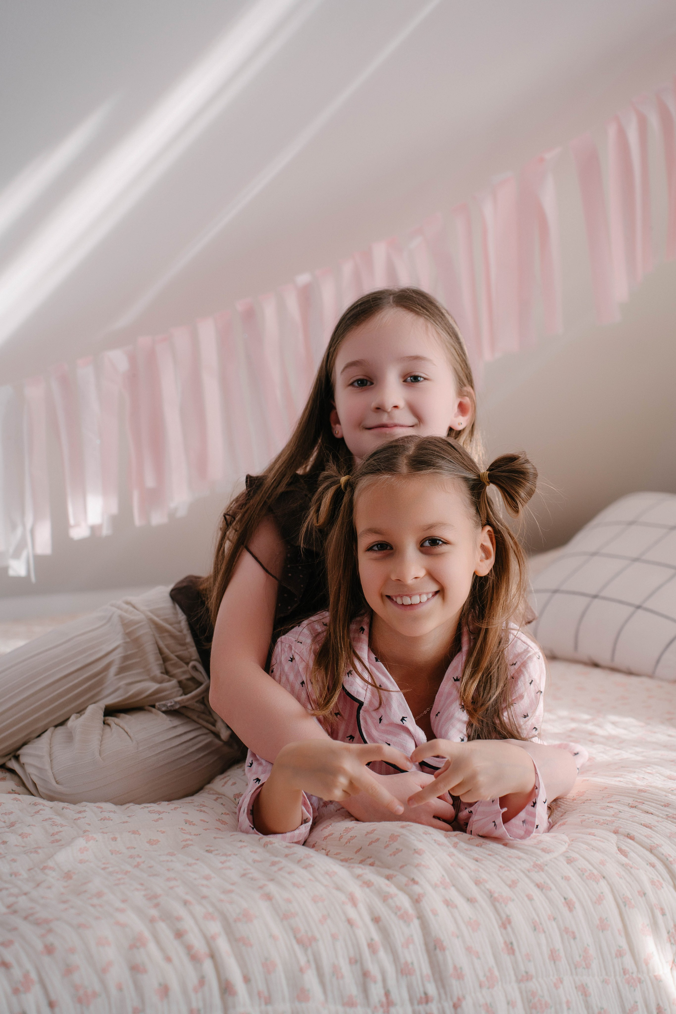 Пижамная вечеринка Варе 9 лет. Свадебный и семейный фотограф в Воронеже Анастасия Бойко