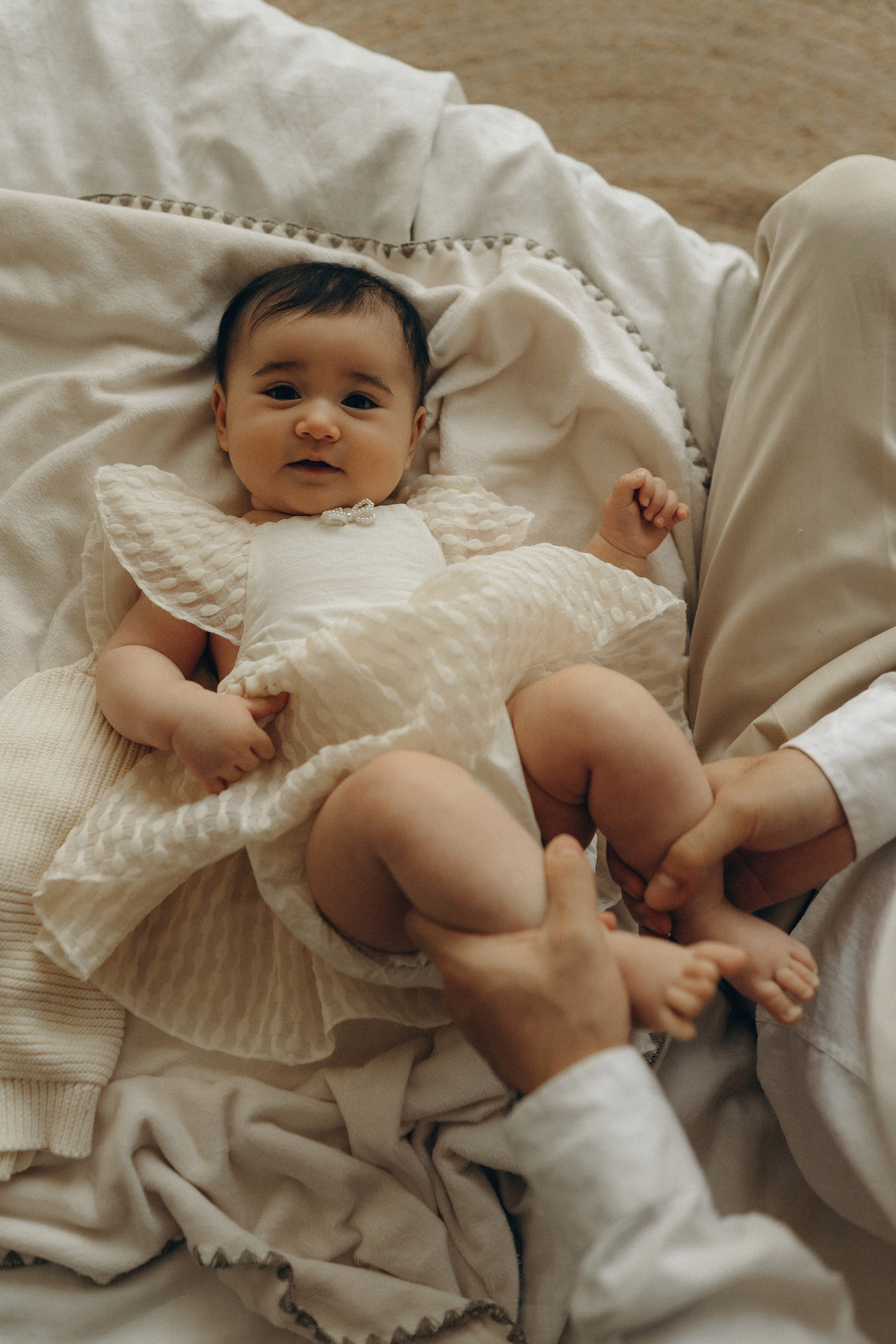 Малышка Нина и родители. Семейный lifestyle фотограф в Москве Рената Рафикова