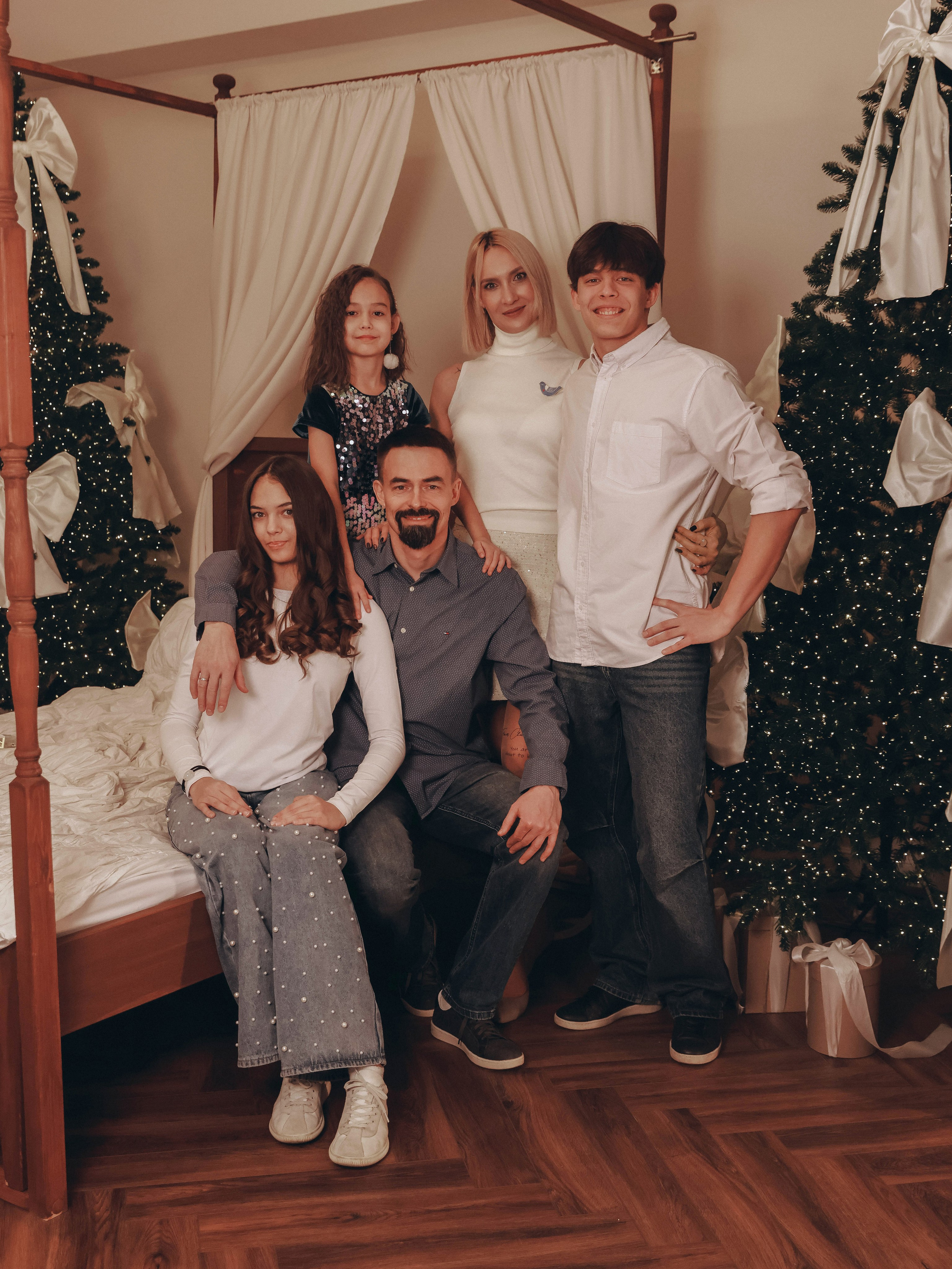 Большая семья. Мультифотограф Динара Ахмедзянова