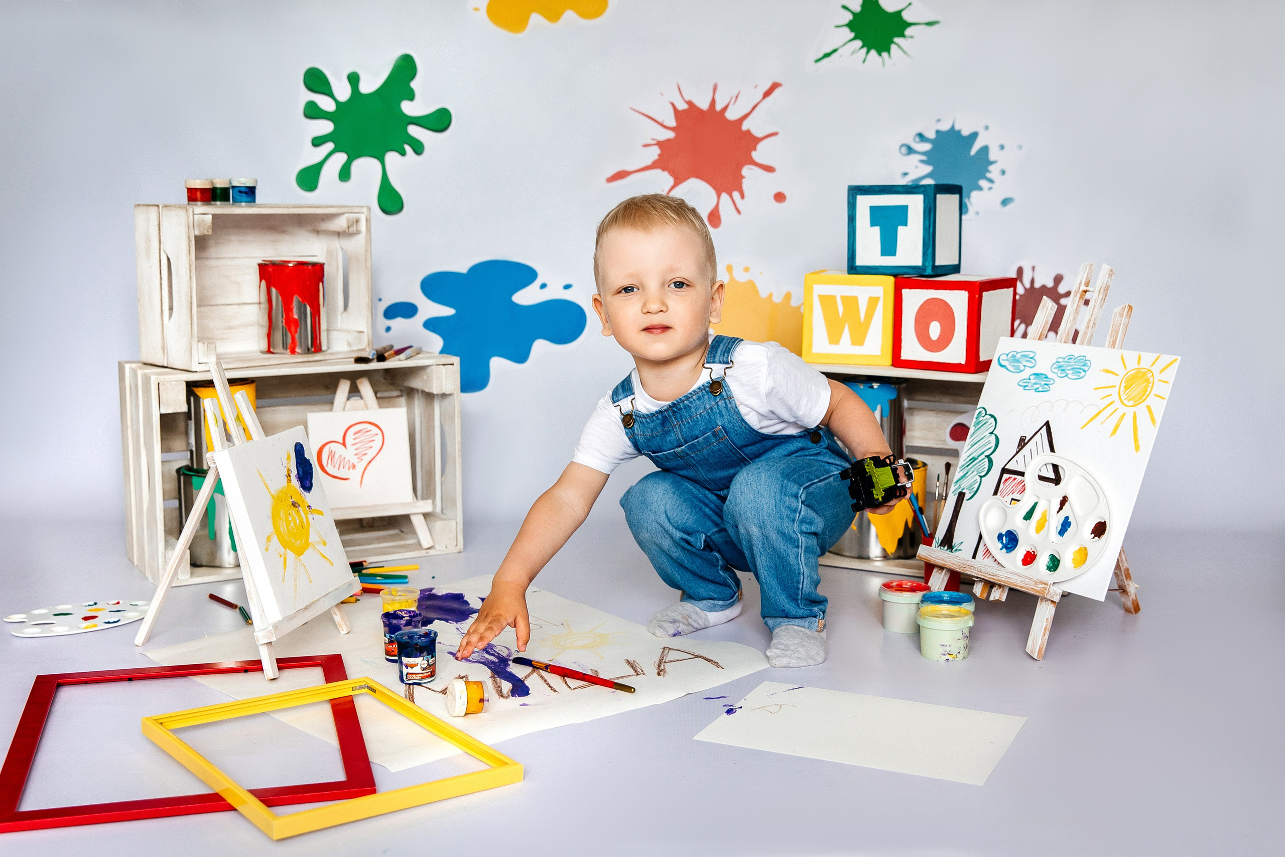 Краски. Детский фотограф, выпускные альбомы в Нижнем Новгороде Бодягина Мария