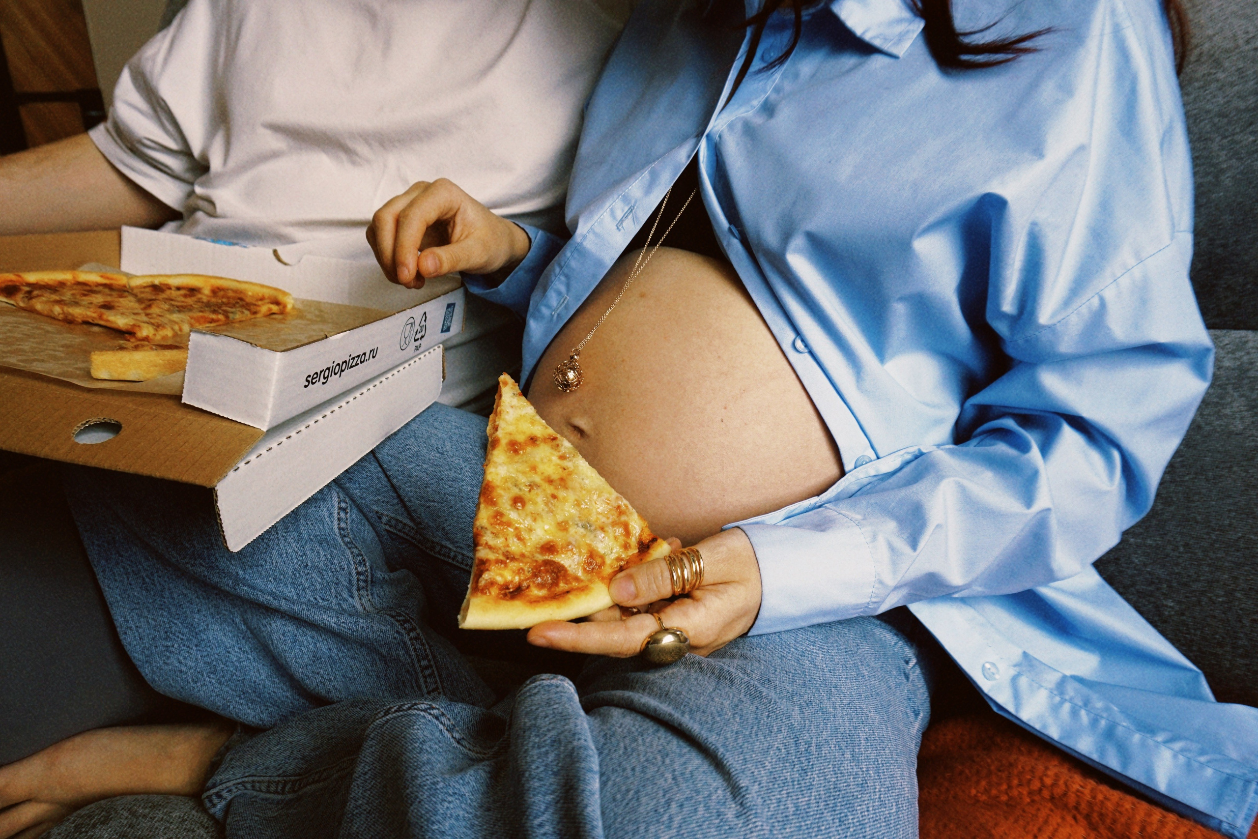 Беременность домашняя съемка. Фотограф Москва — Полина Робин