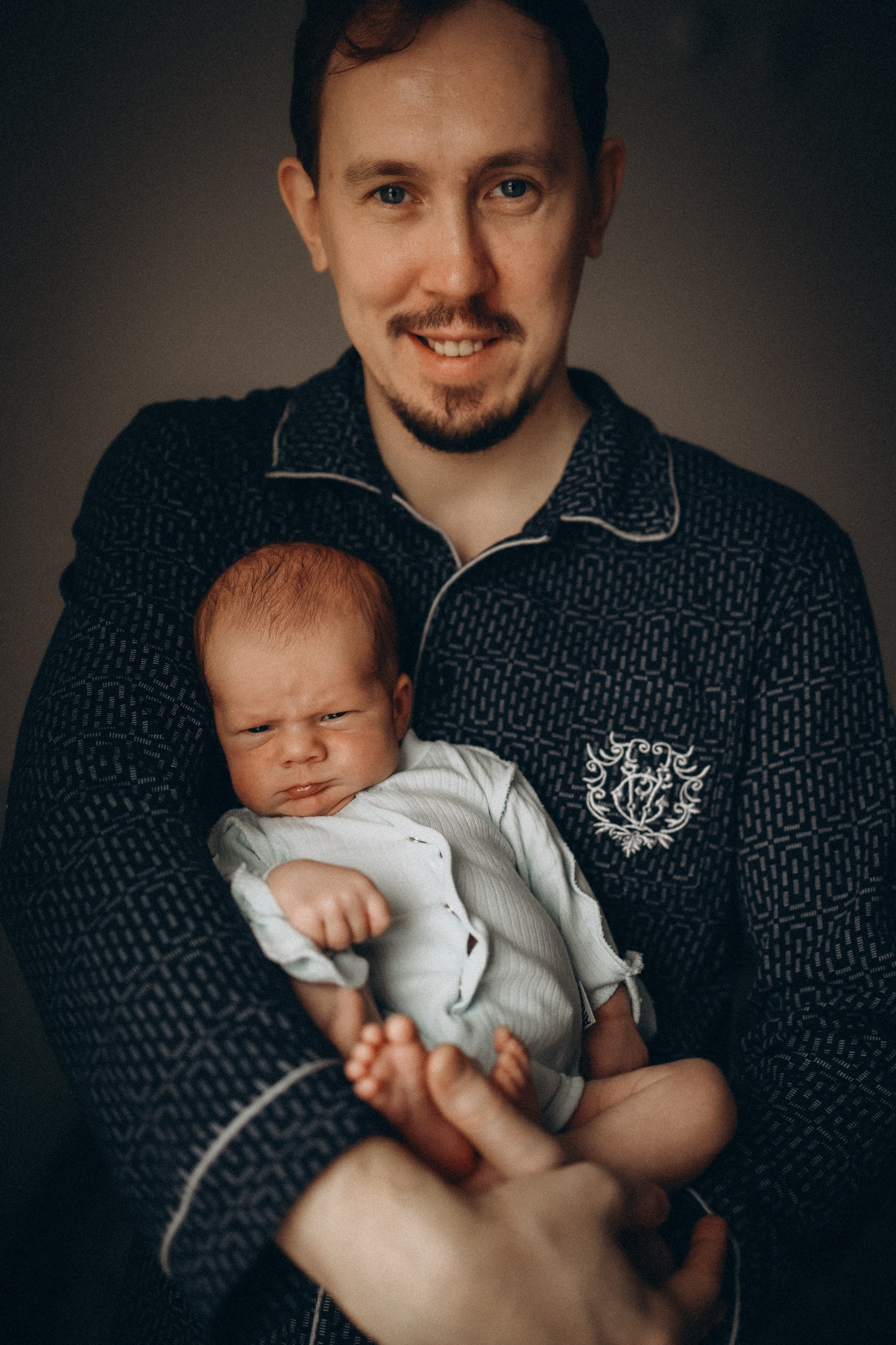 Семейная домашняя фотосессия новорожденного. Семейный фотограф в Москве и Люберцах Юлия Гуськова