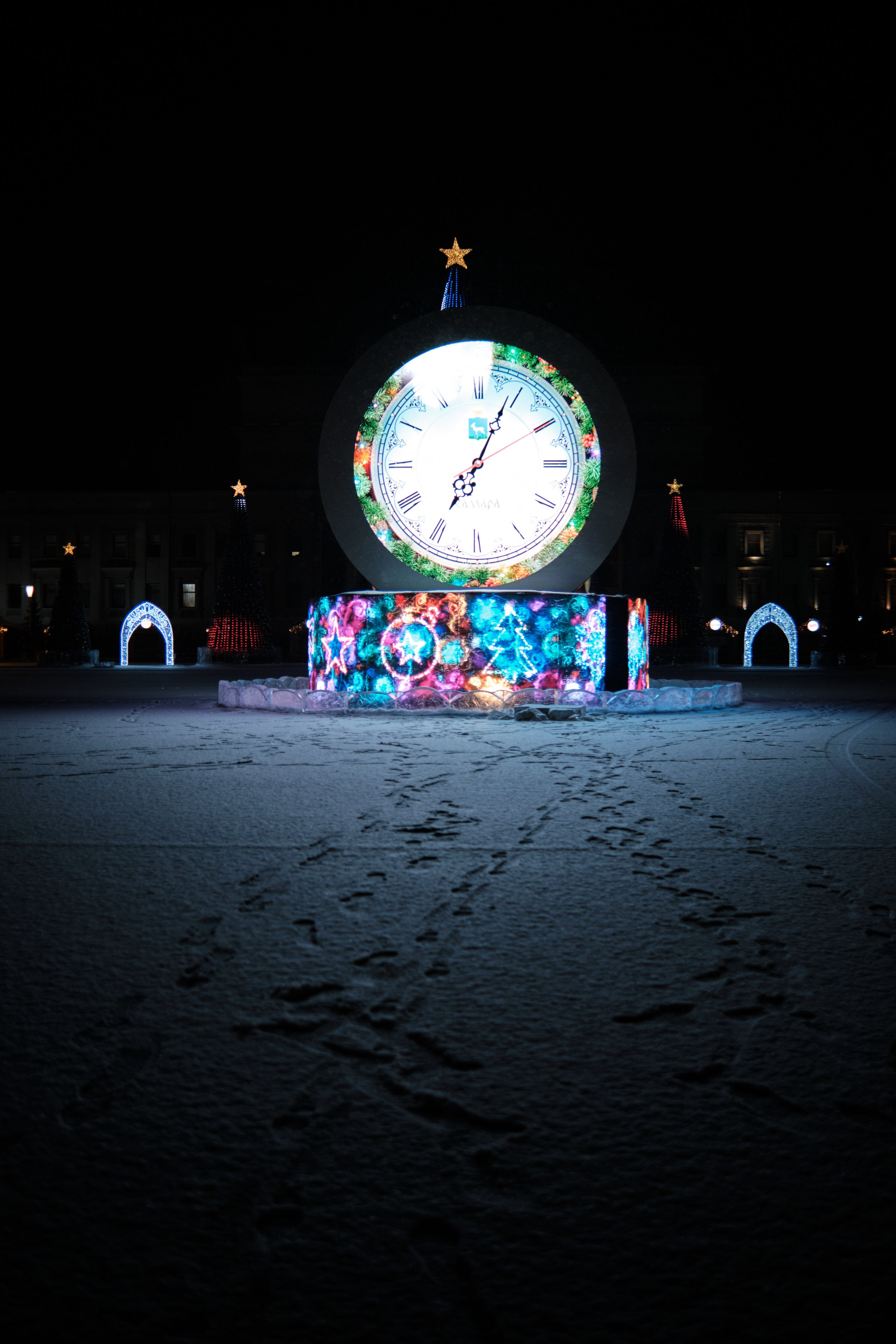 Часы на Площади Куйбышева, Самара