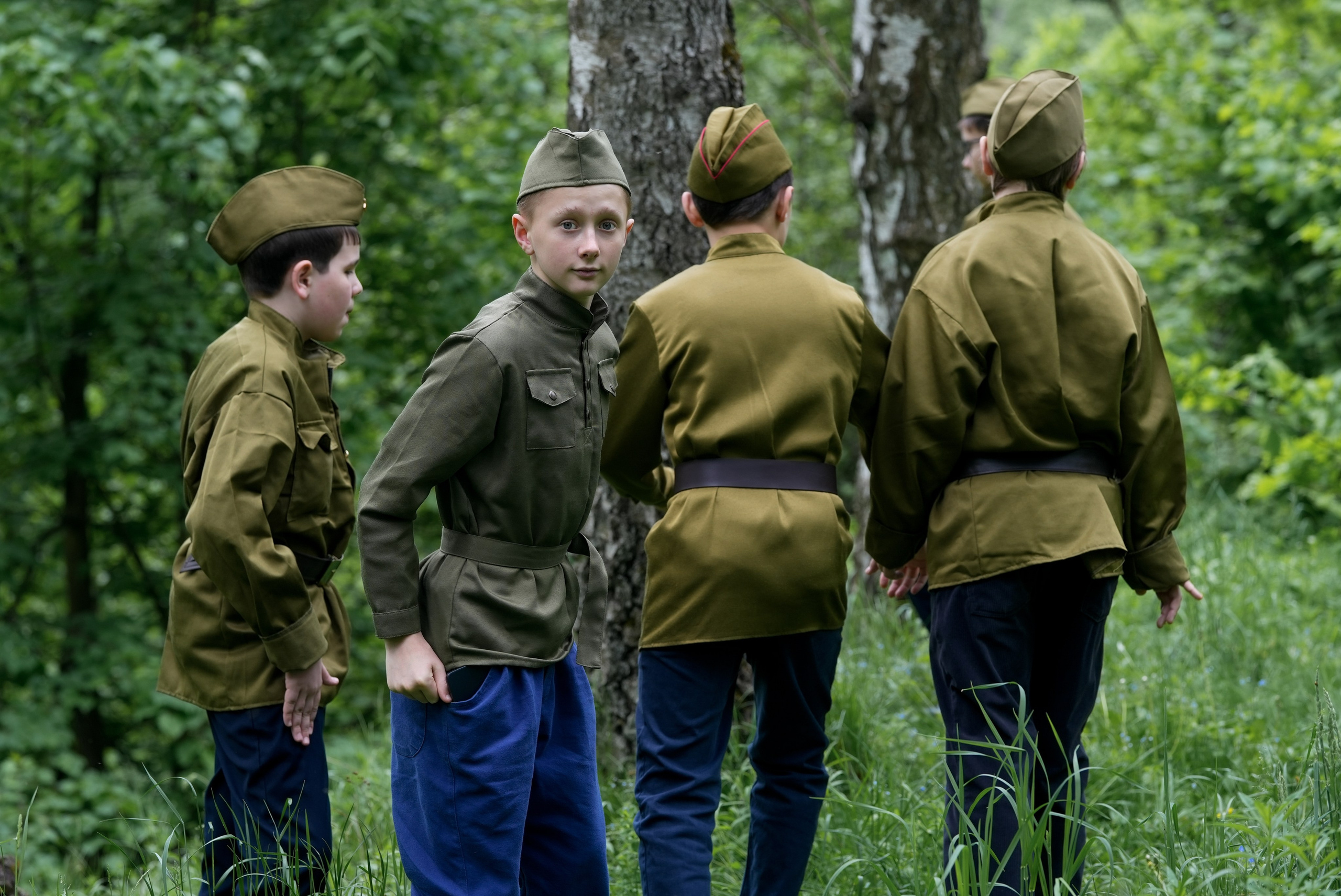 СИНИЙ ПЛАТОЧЕК. Фотограф Наталья Погодина в г. Обнинске