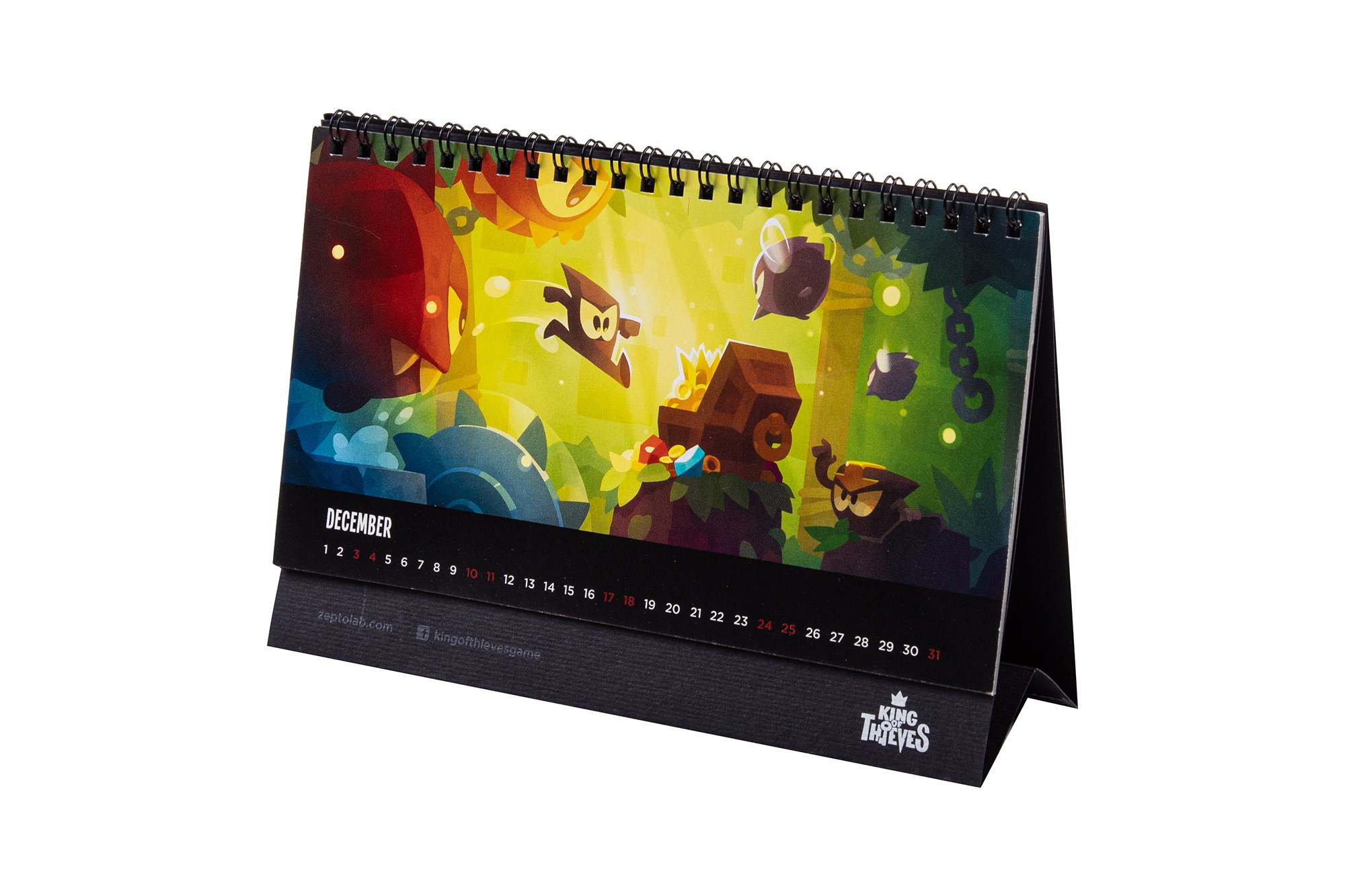 Календарь с мультяшками