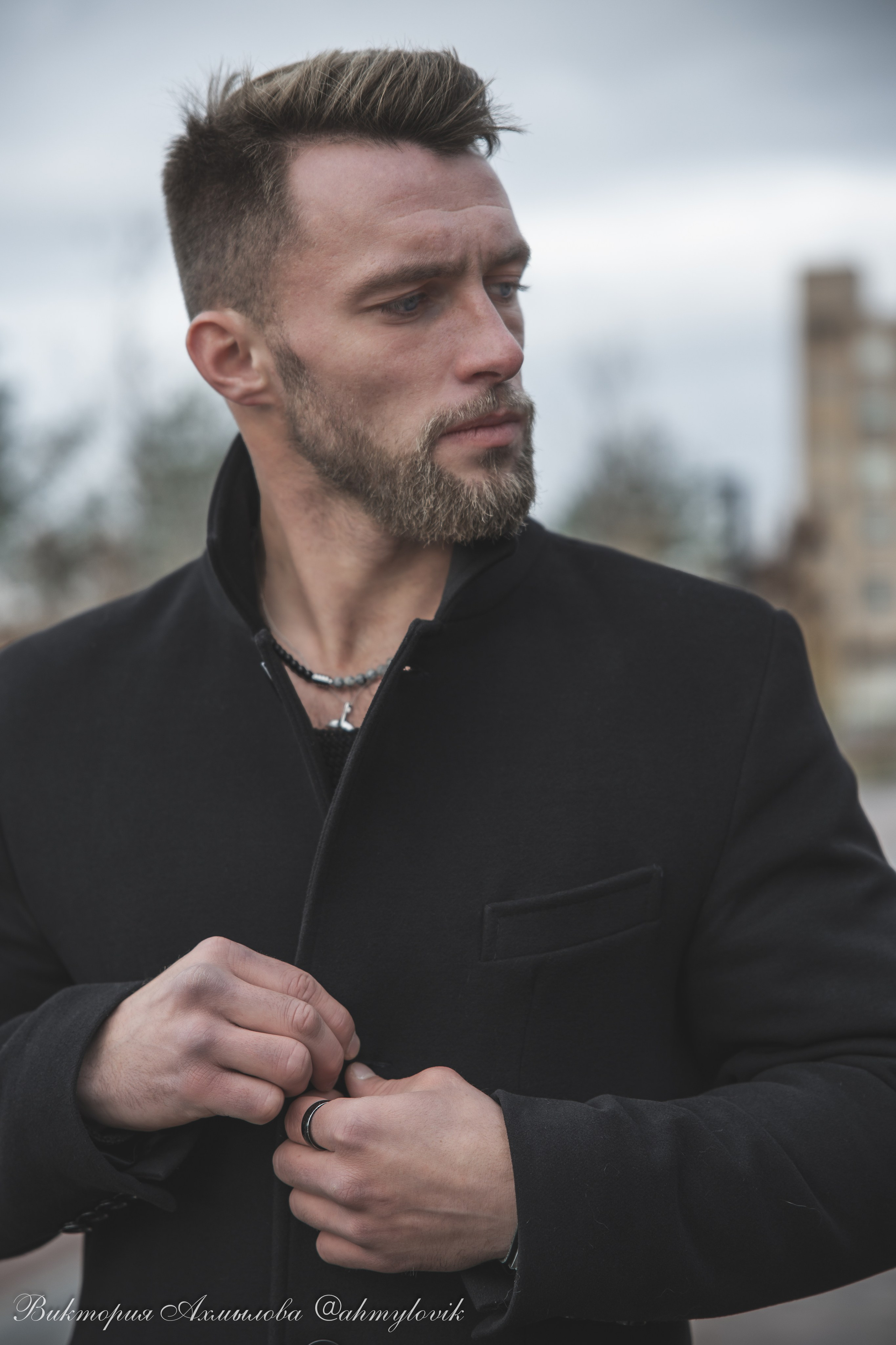 Прогулка с Хаски (Сергей). Виктория Ахмылова. Фотограф в Москве