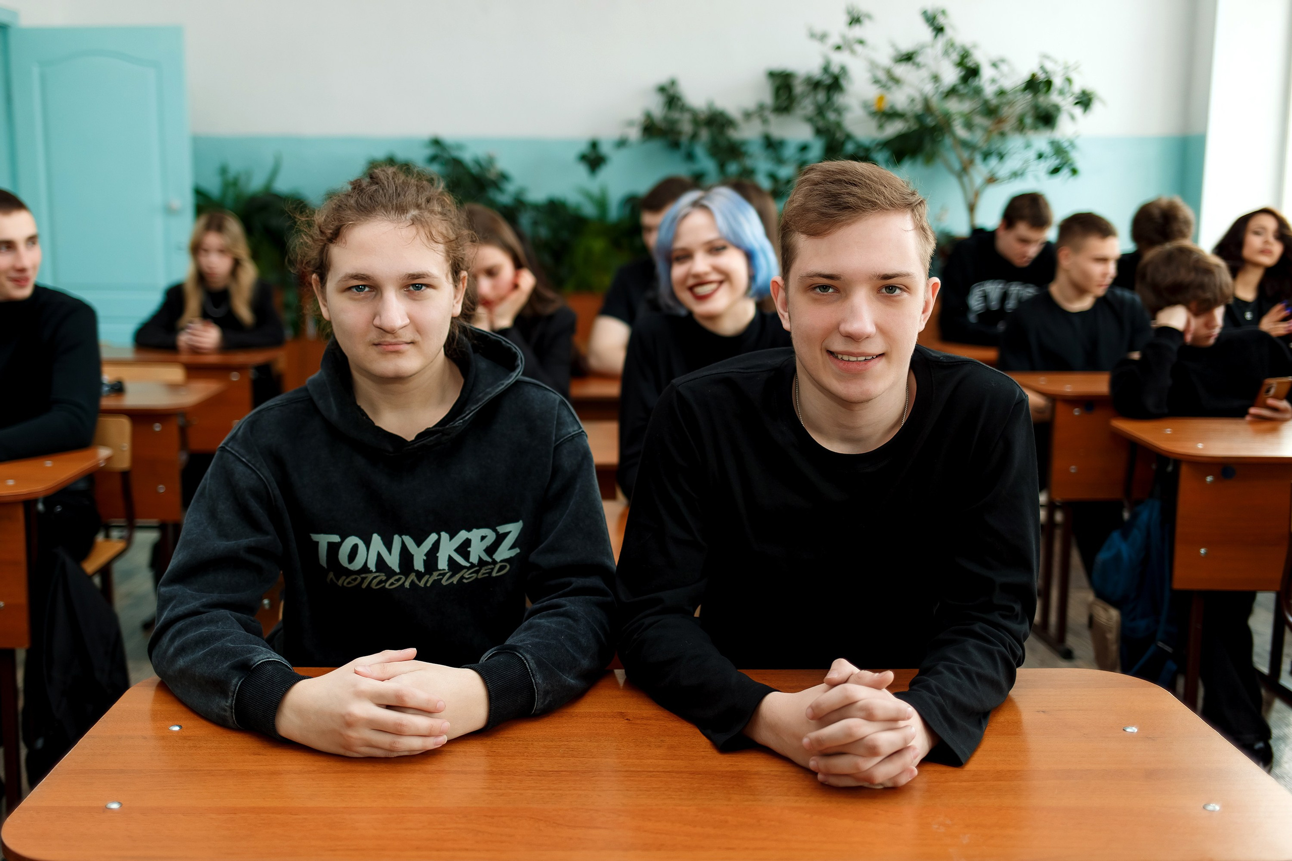 11 класс съемка в школе. Фотограф Любовь Корниенко, Примоский край