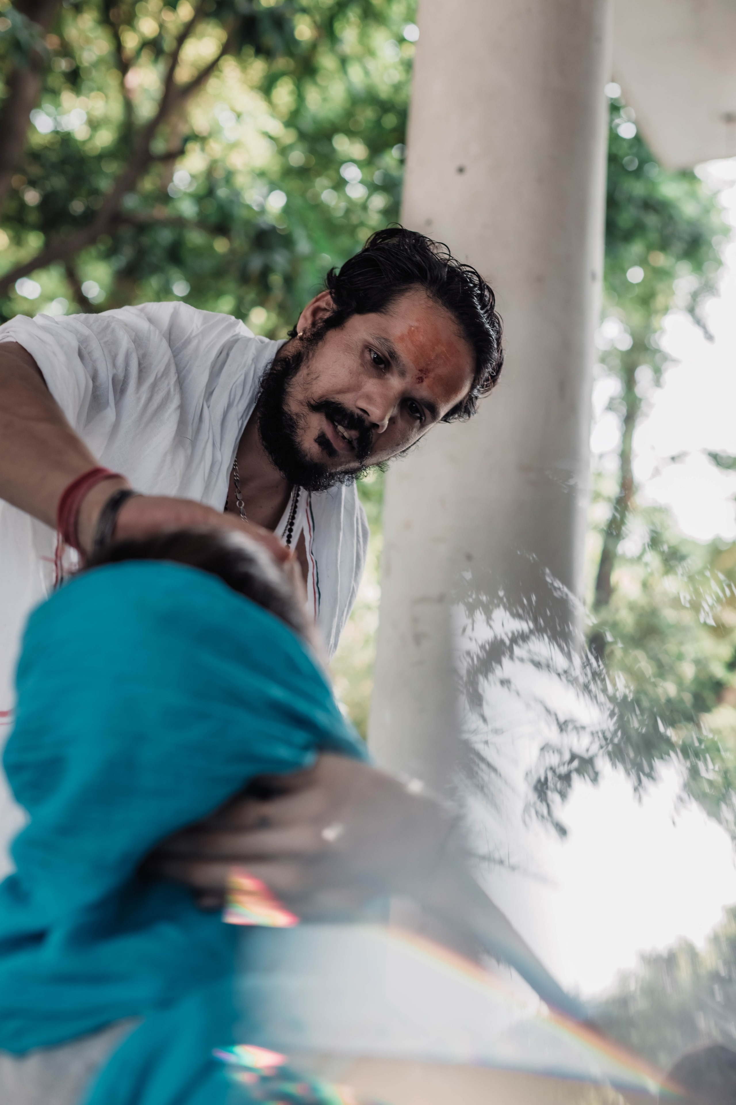 Pitri Paksha yagyas & poojas Devraha Baba ji ashram. Mariam Bagdasaryan