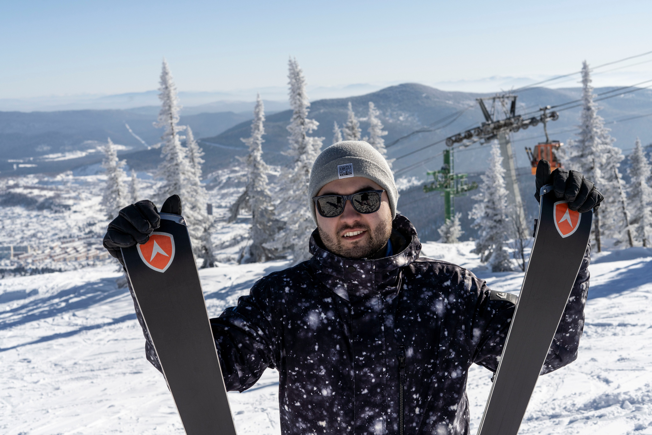 Фотосессия на вершине. Анастасия Паршукова — фотограф Шерегеш Новосибирск