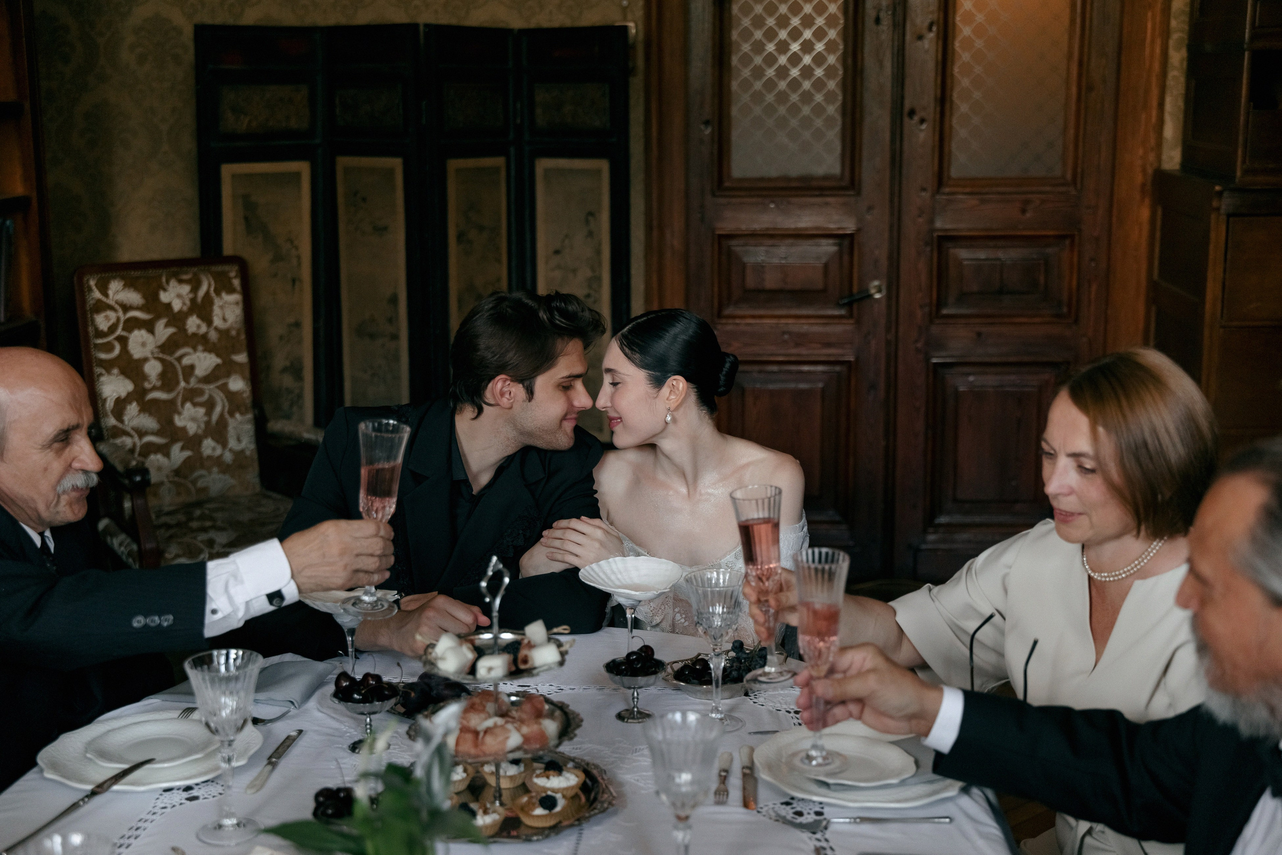 Винтажная история Полины и Дмитрия. Свадебный фотограф Москва