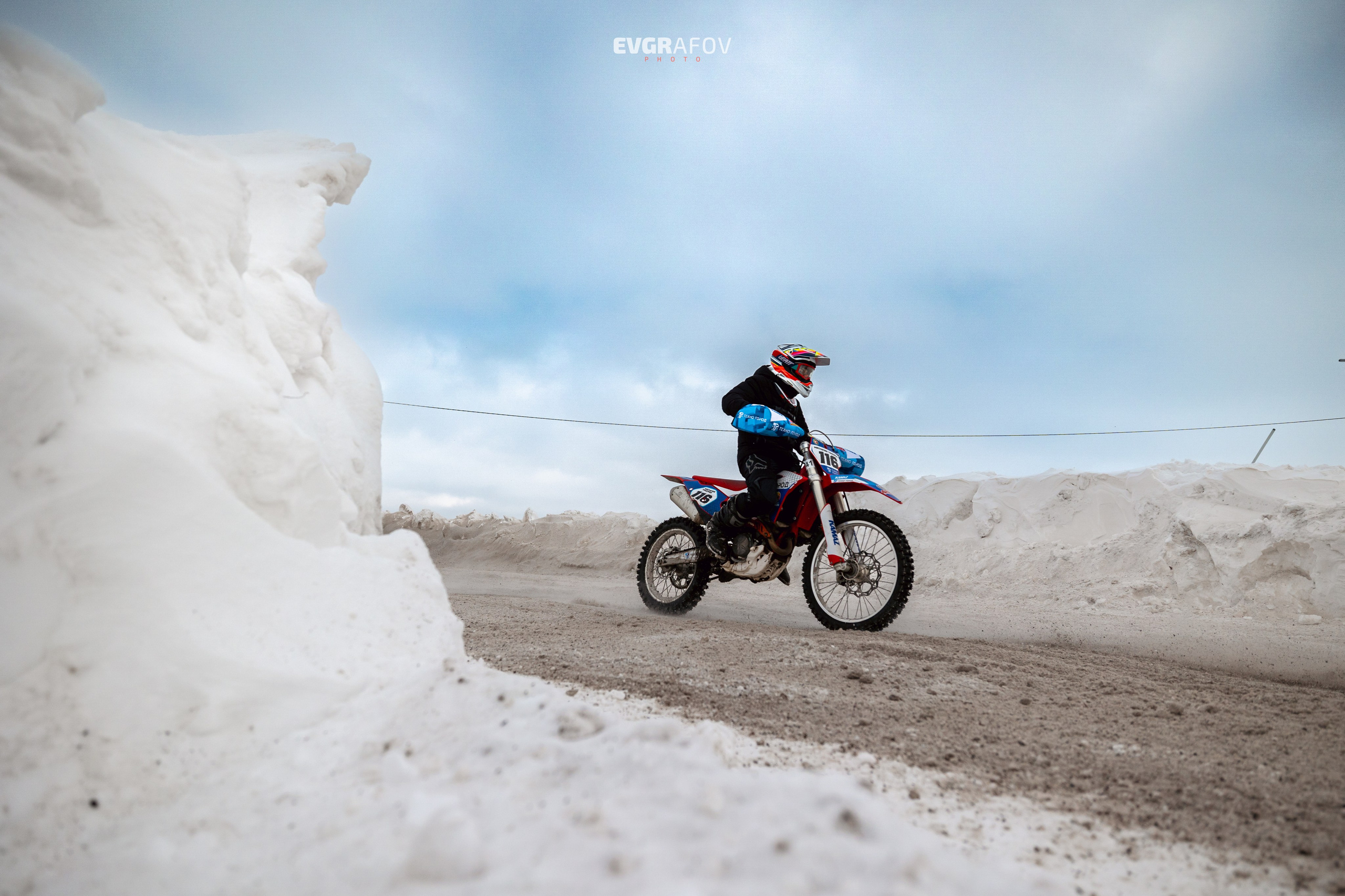 Открытый кубок Республики Татарстан по мотокроссу 3 этап. 4 февраля 2024 г. Фотограф Евграфов Александр