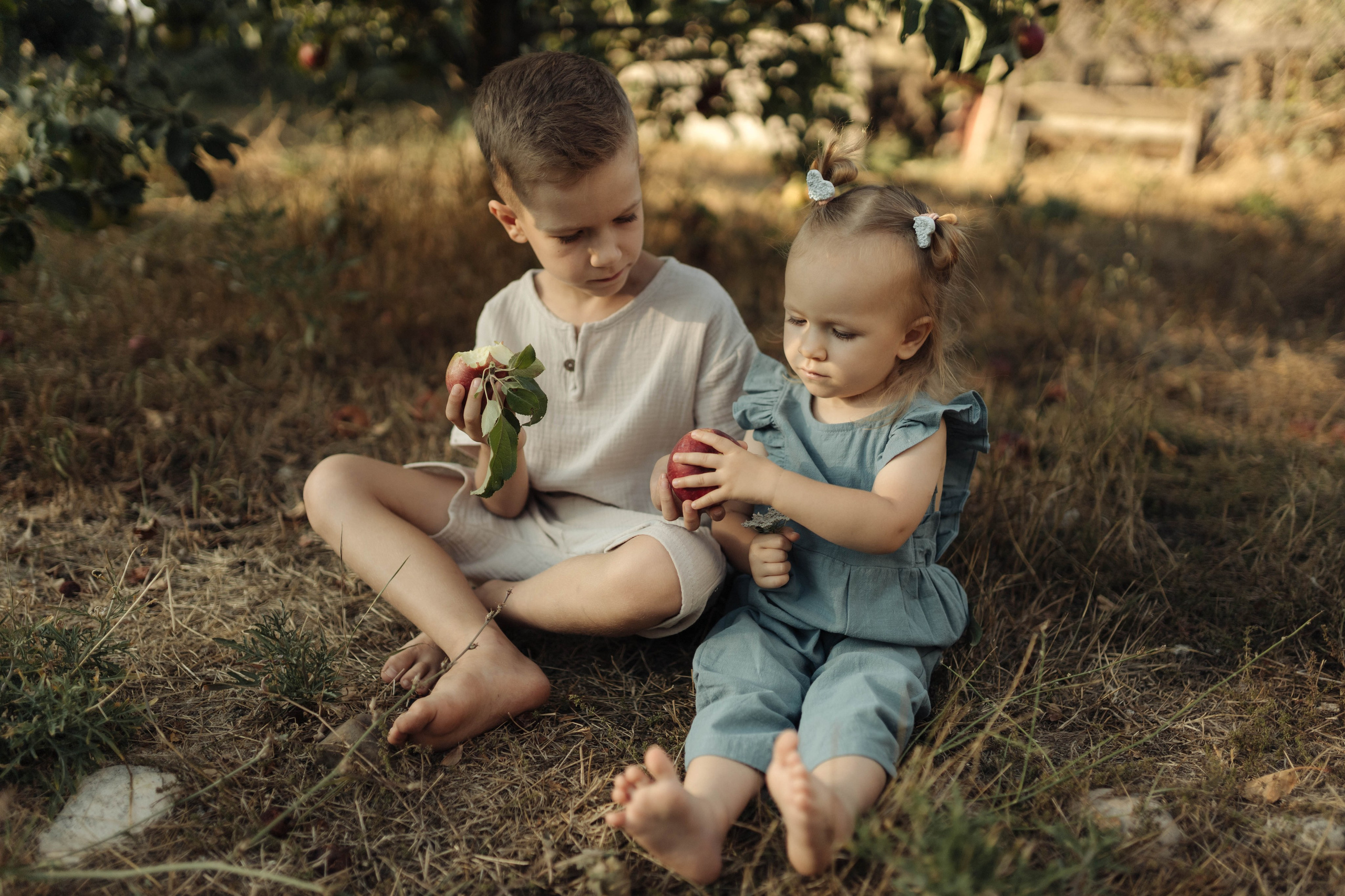 Когда мы с сестрой были маленькими…
