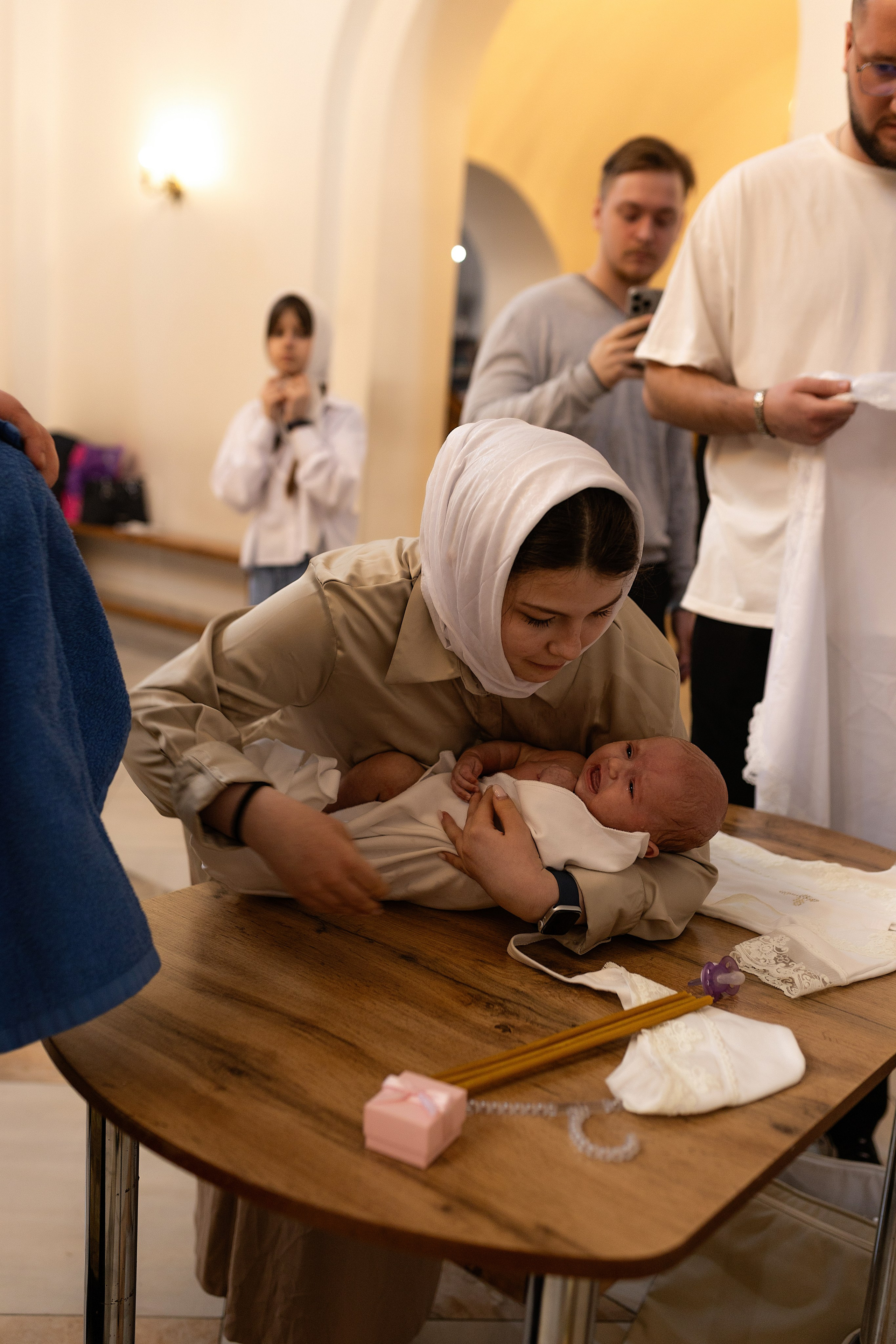 Таинство крещения Алисы. Фотограф в Железнодорожном и Балашихе