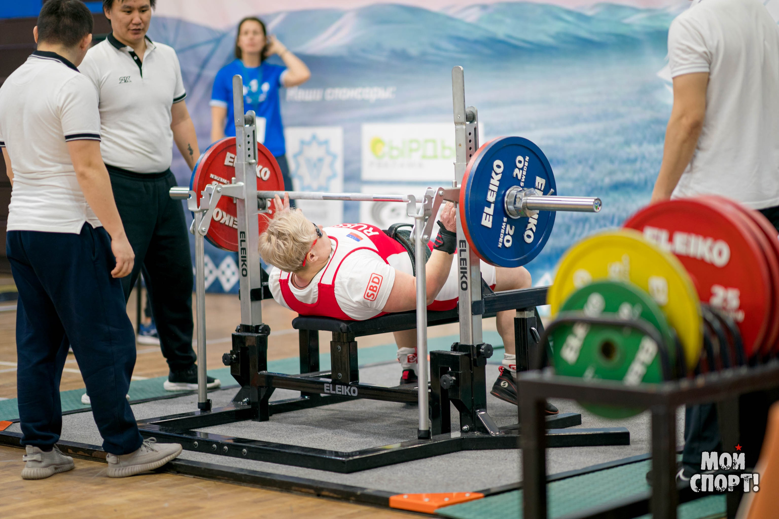 Чемпионат России по пауэрлифтигу 2025. Спорт слепых. Студия «Мой Спорт!» — все о спорте в Якутии