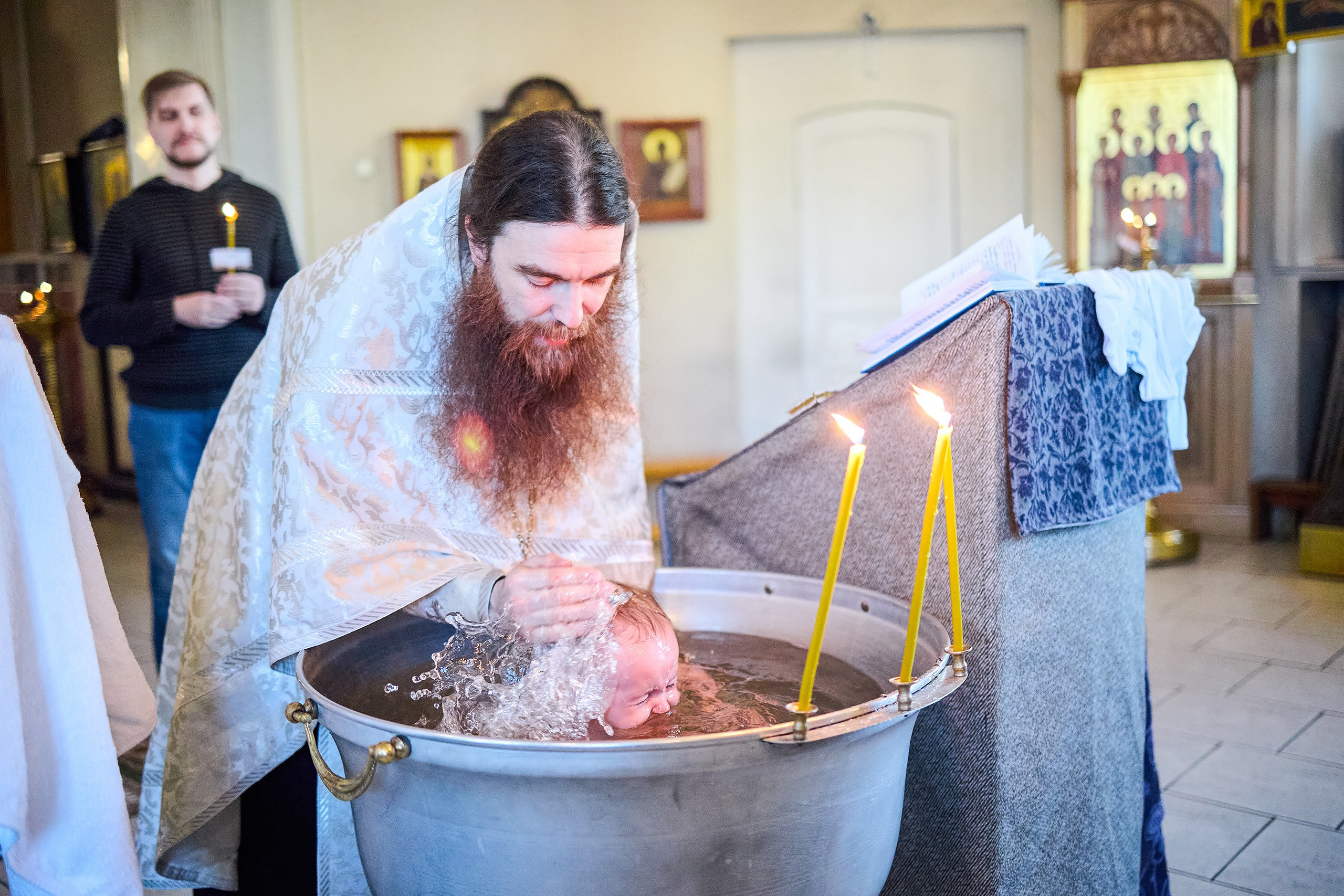 Крещение. Фотограф Ирина Астор