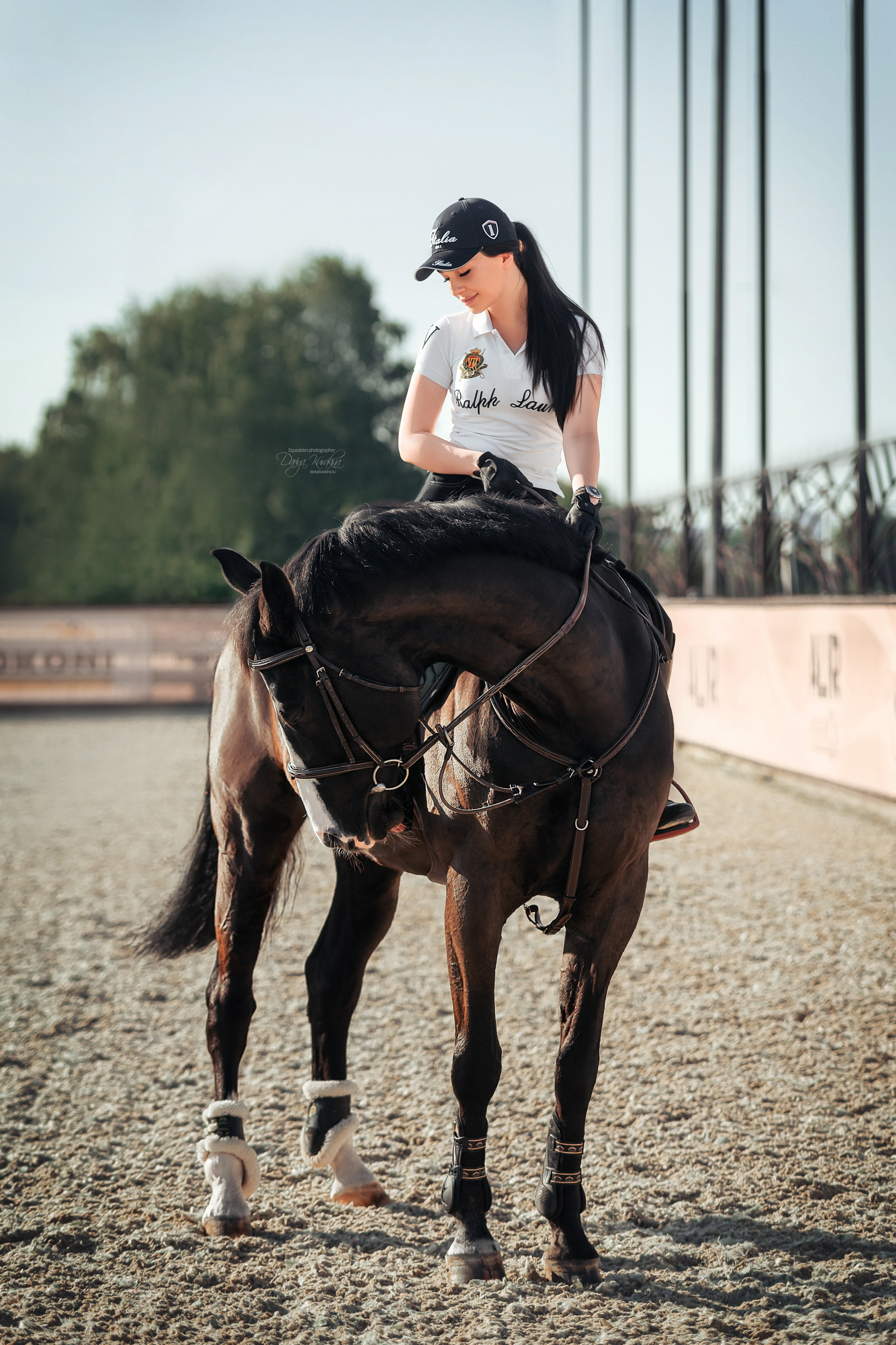 Милена и Лирс. Конный фотограф Куракина Дарья • Фотосессии с лошадьми