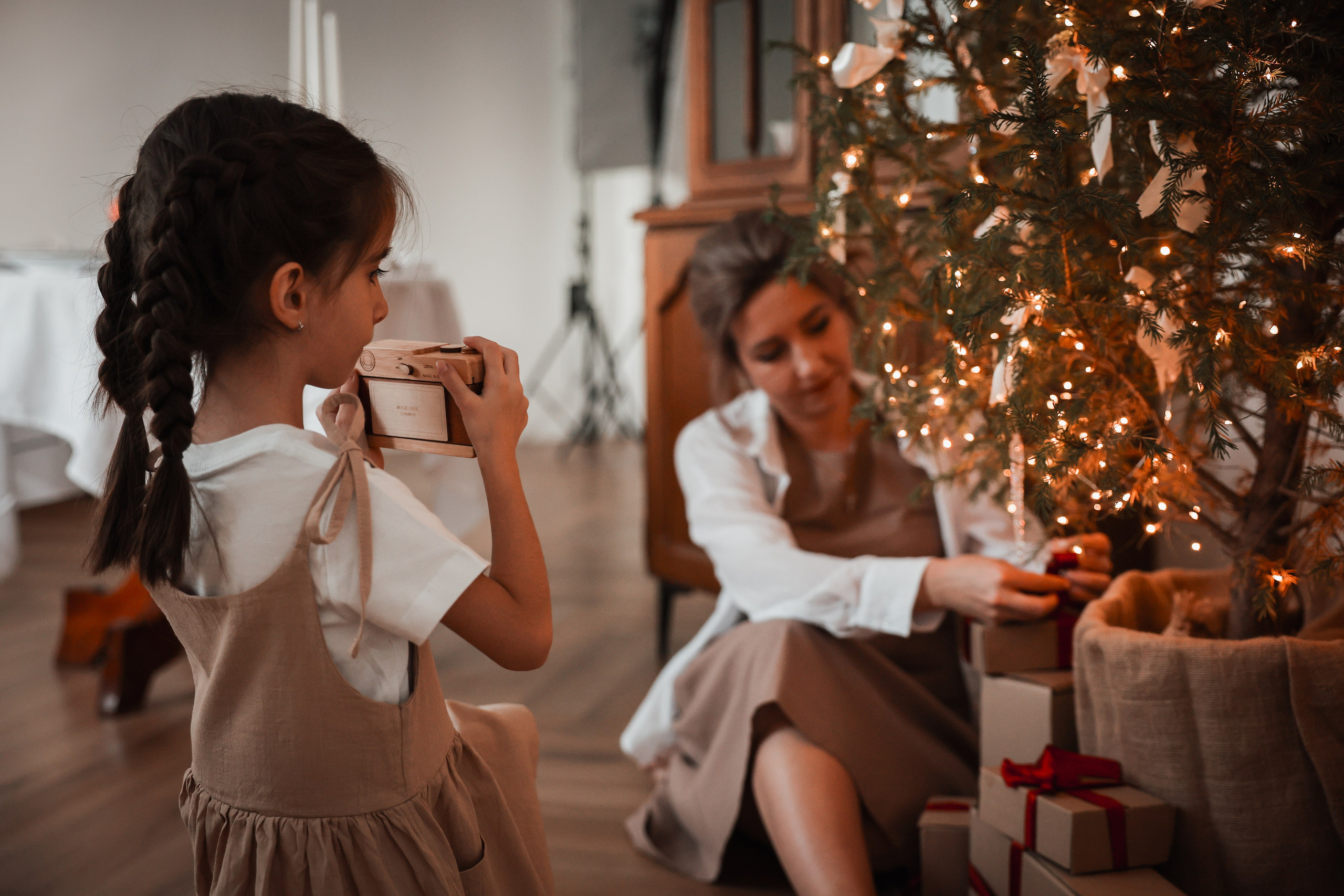 Рождественская история. Яна и Ева. Ваш семейный newborn и lifestyle фотограф в СПБ Наталья Журавлева