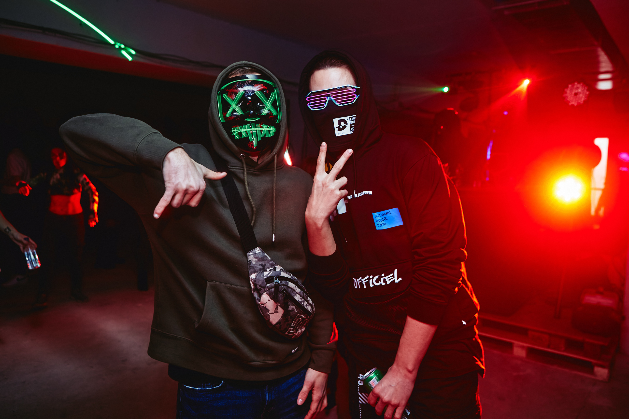 Клубная съёмка. Visual artist Konstantin KoT