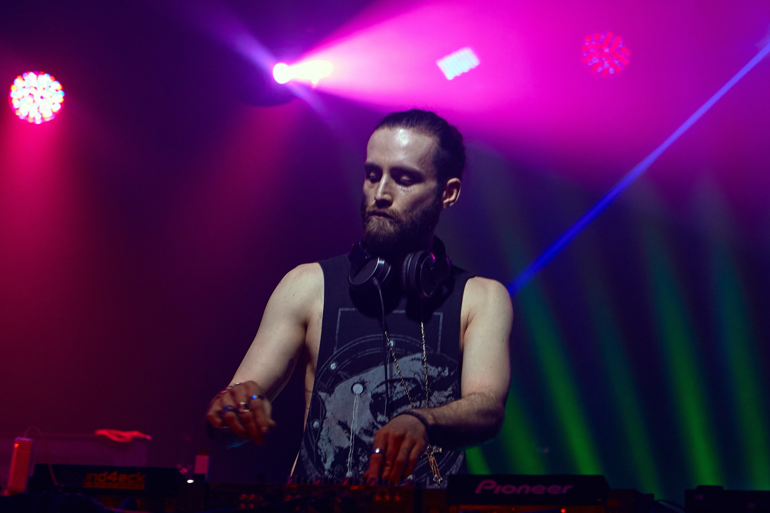 Клубная съёмка. Visual artist Konstantin KoT