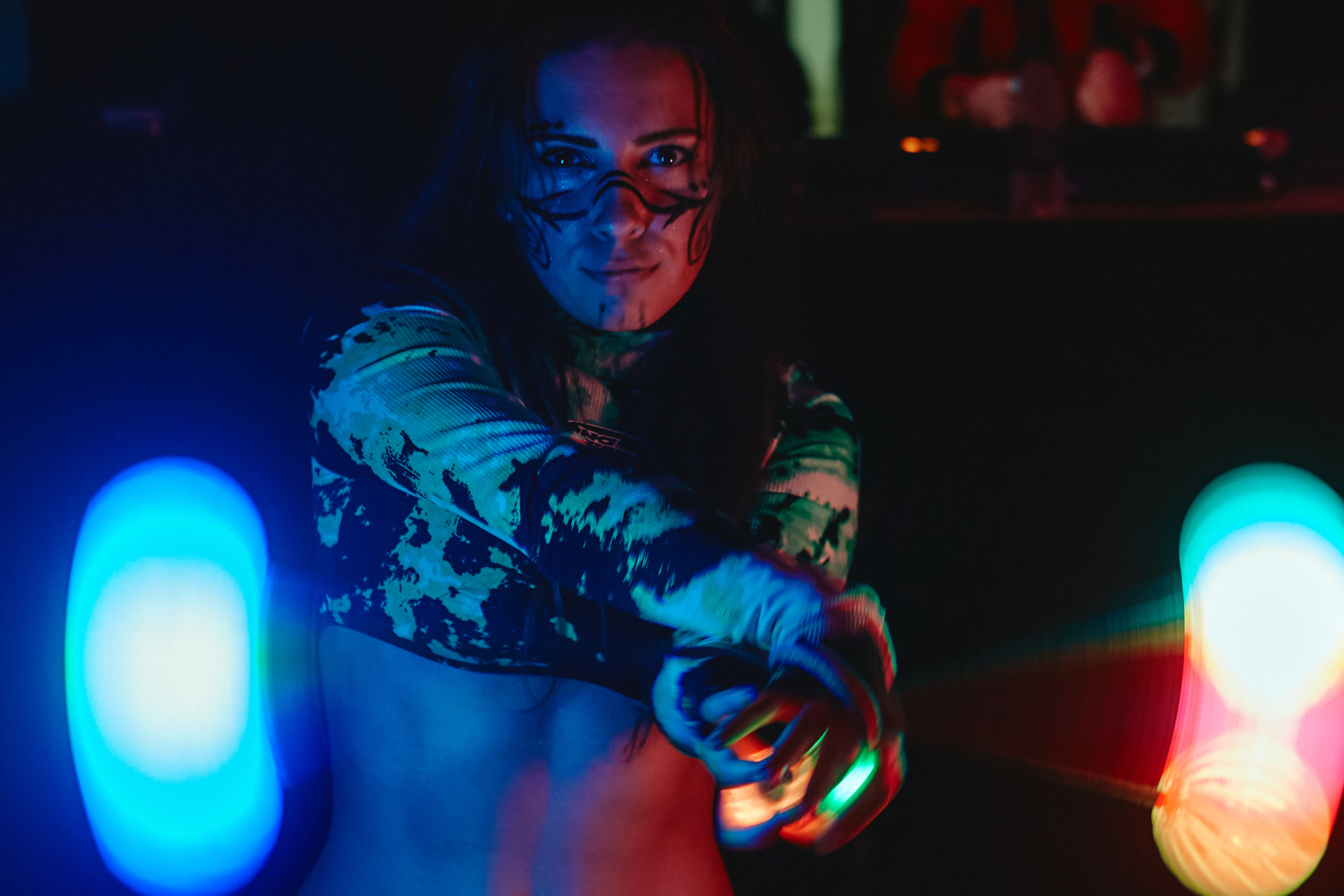 Клубная съёмка. Visual artist Konstantin KoT