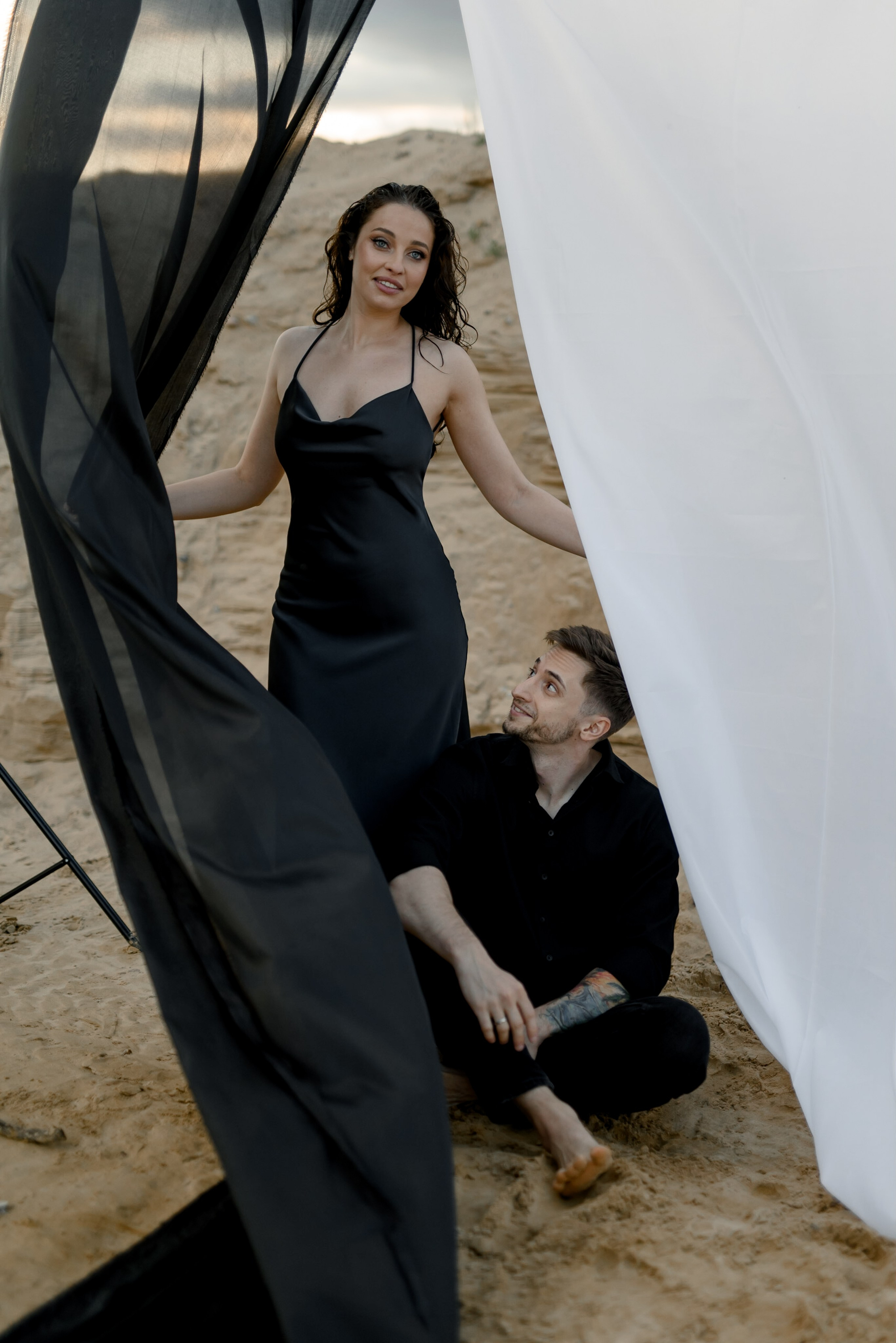 Love Story в песках. Свадебный фотограф в Минске Минчукова Анна