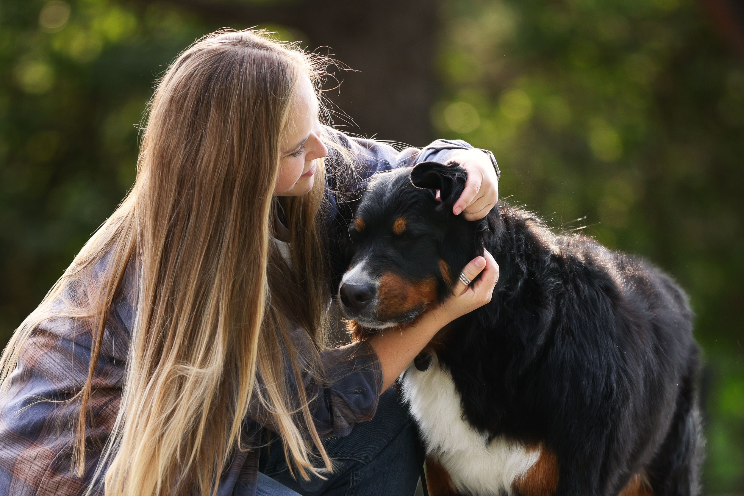 Фотопрогулка для четырех человек с собаками. Фотограф-анималист в Москве и Московской области Татьяна Фролова