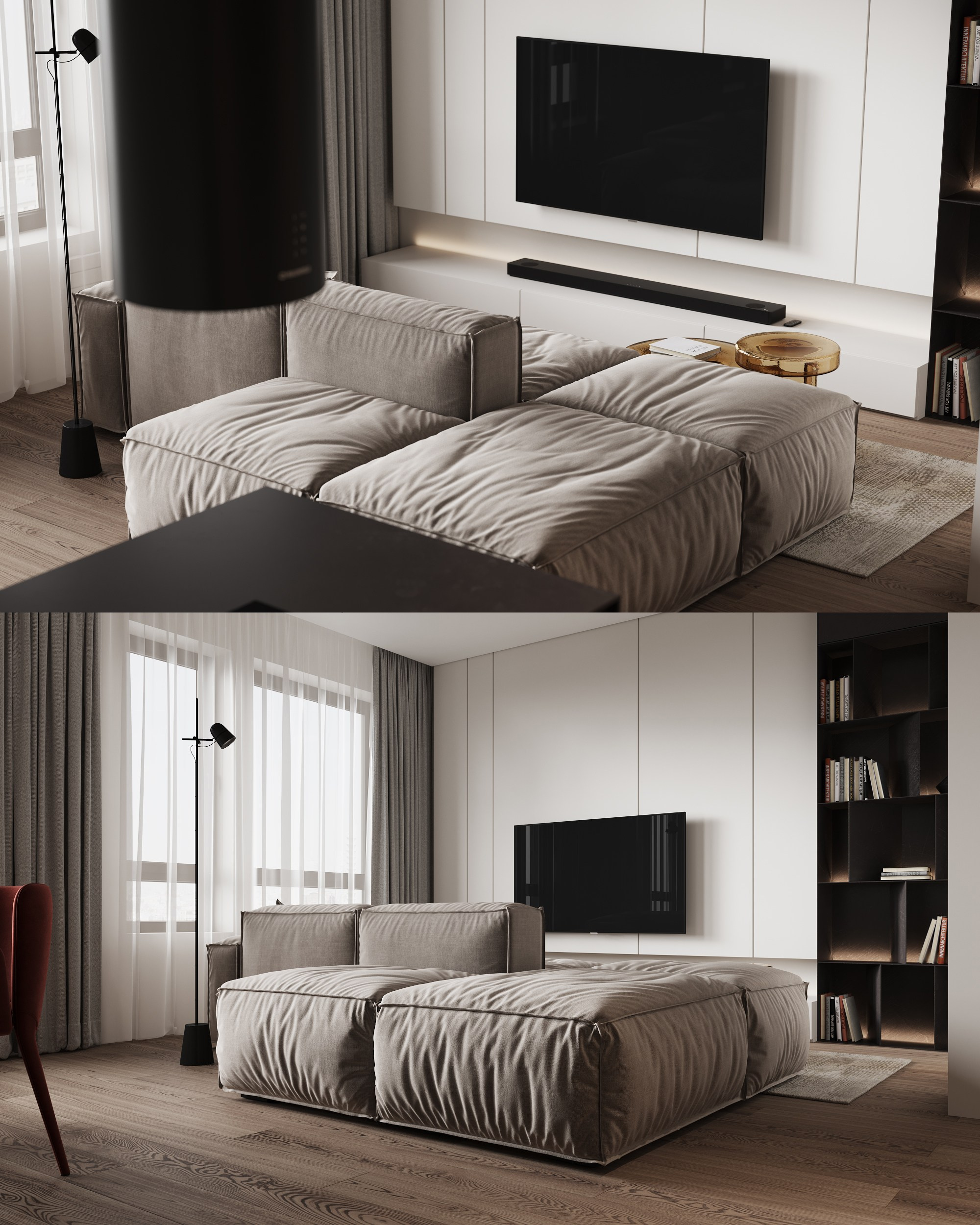 Митино Парк, 69 м². Дизайн интерьера | Кирилл Маркевич