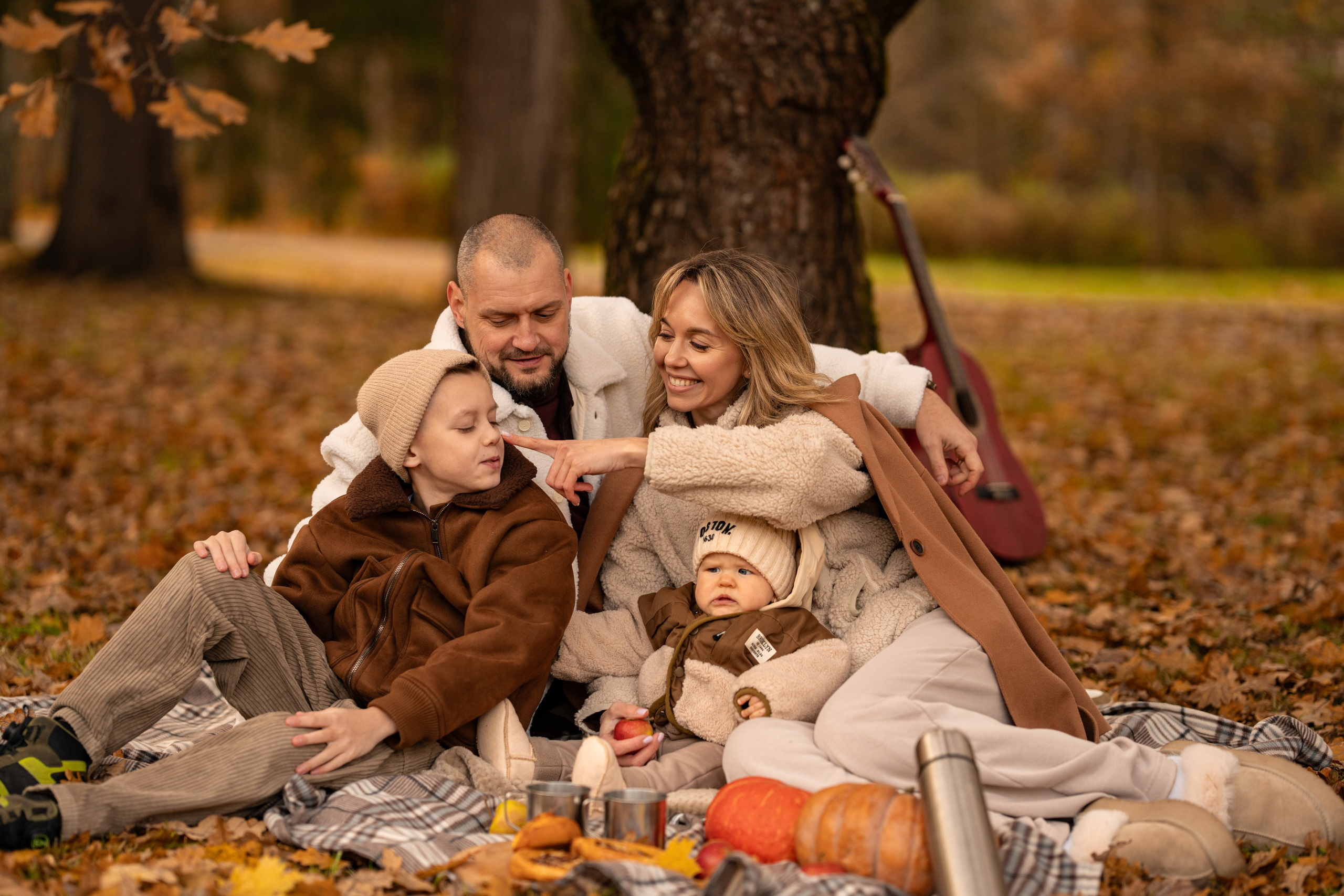 Осенняя теплая история в Зеленогорске. Семейный и портретный фотограф в Санкт-Петербурге Татьяна Гримоть