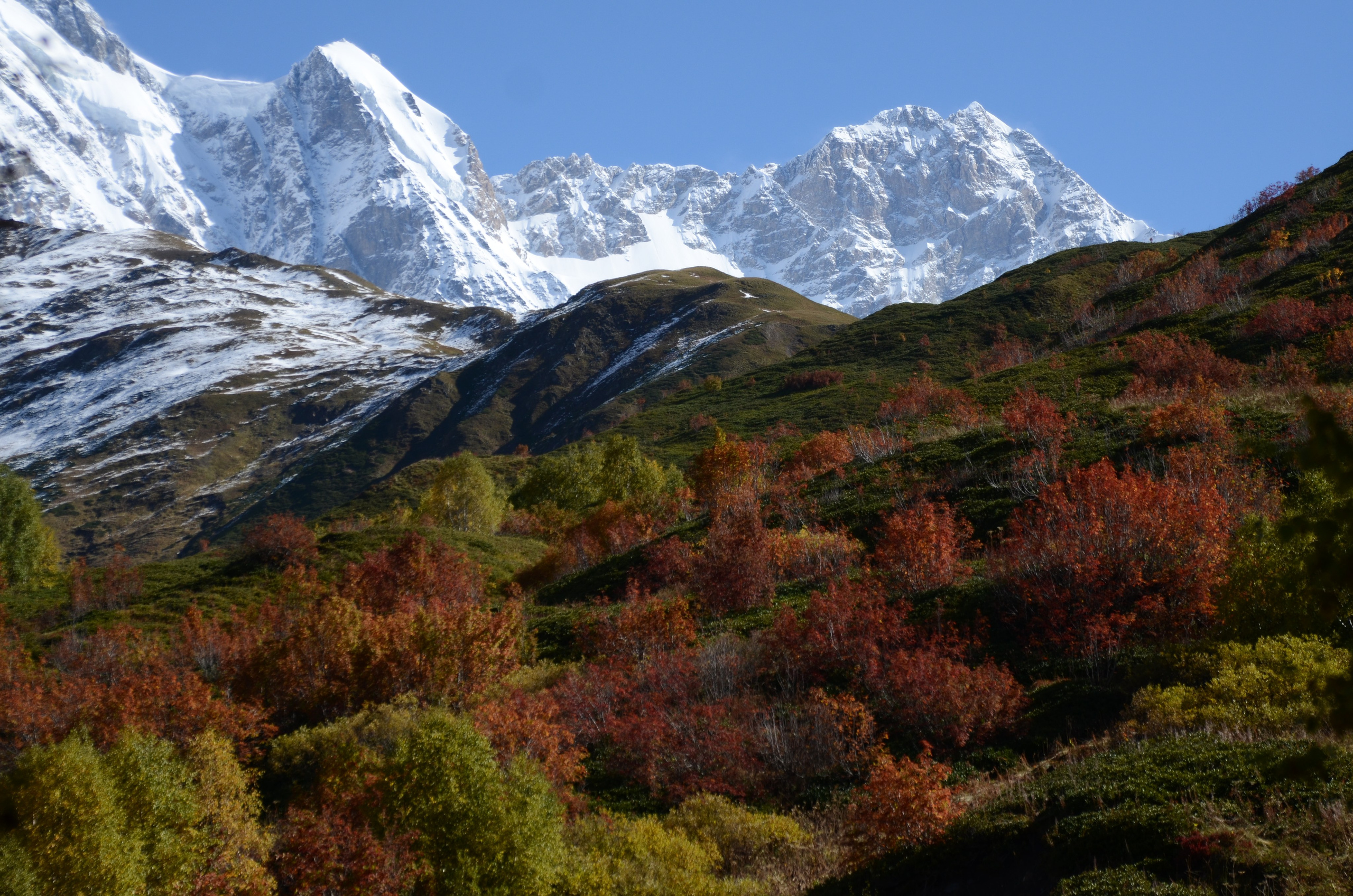 Adishi — Chkhunderi Pass — Khaldechala River Valley. Улицы Мира