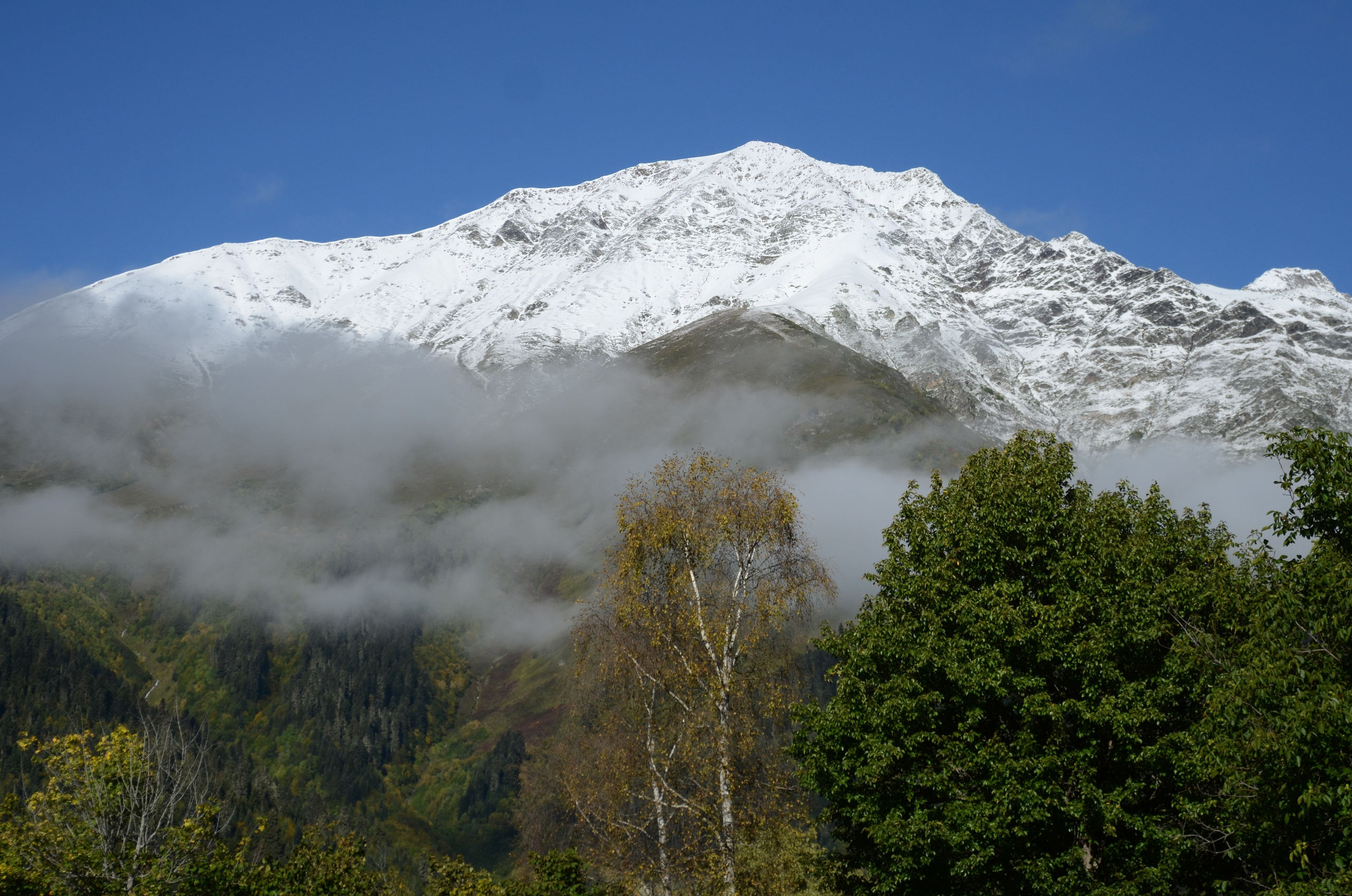 Mazeri — Zuruldi ridge — Tsvirmi. Улицы Мира