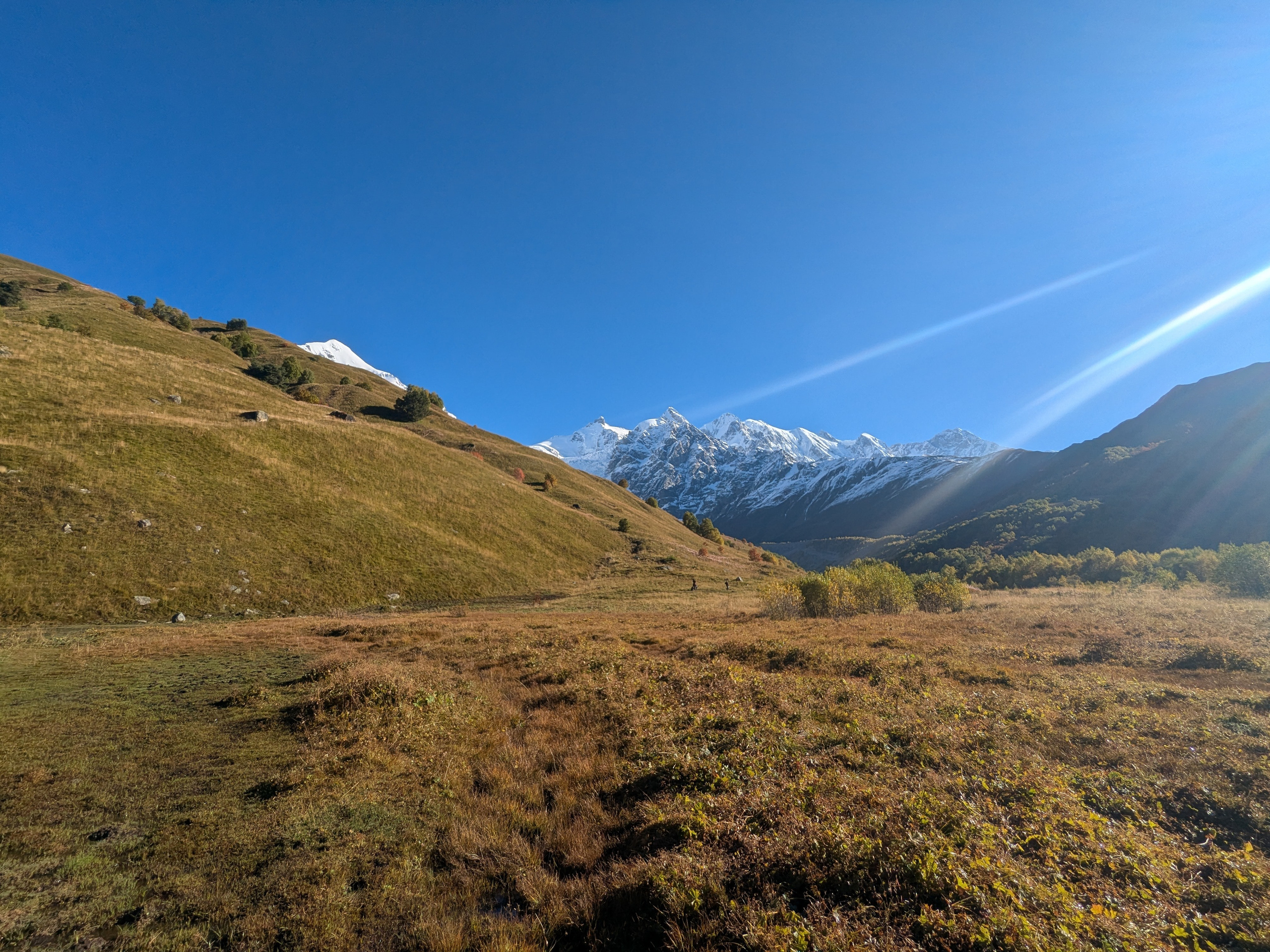 Adishi — Chkhunderi Pass — Khaldechala River Valley. Улицы Мира
