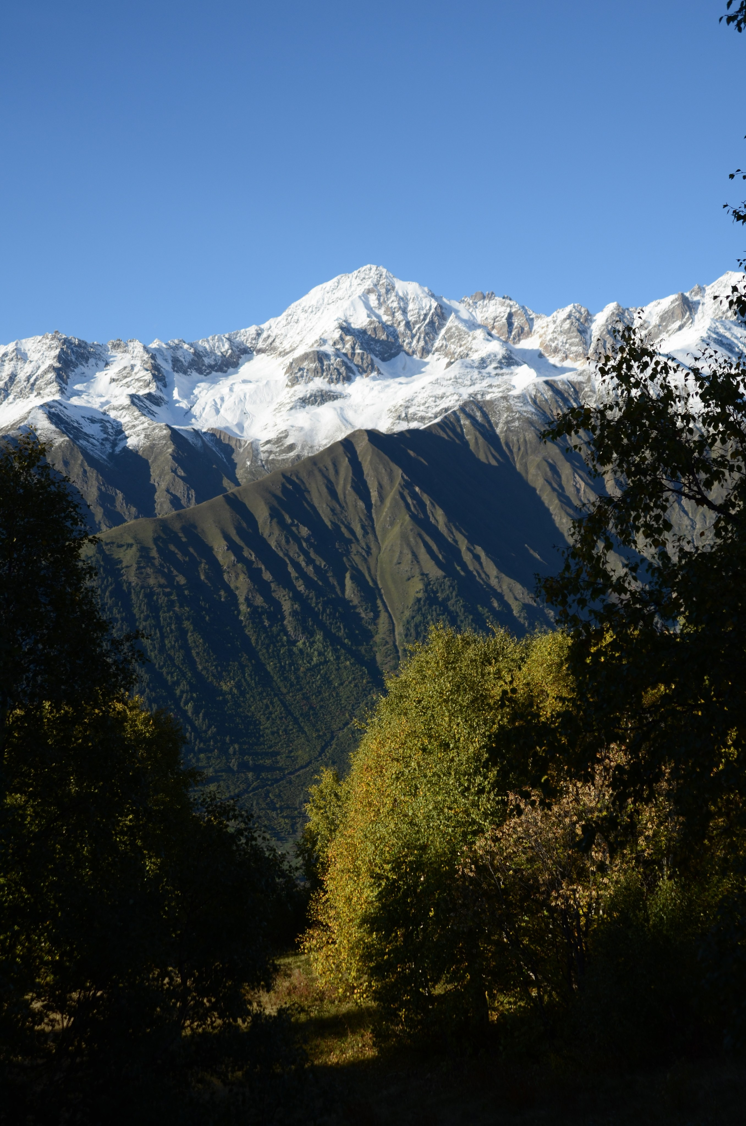 Mazeri — Zuruldi ridge — Tsvirmi. Улицы Мира