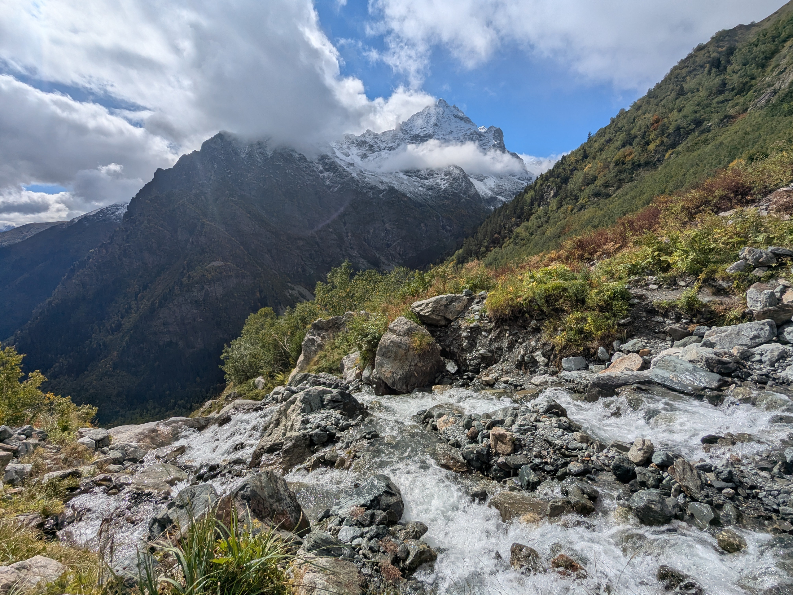 Mazeri To Ushba Glacier. Путешествия Олег Иванов