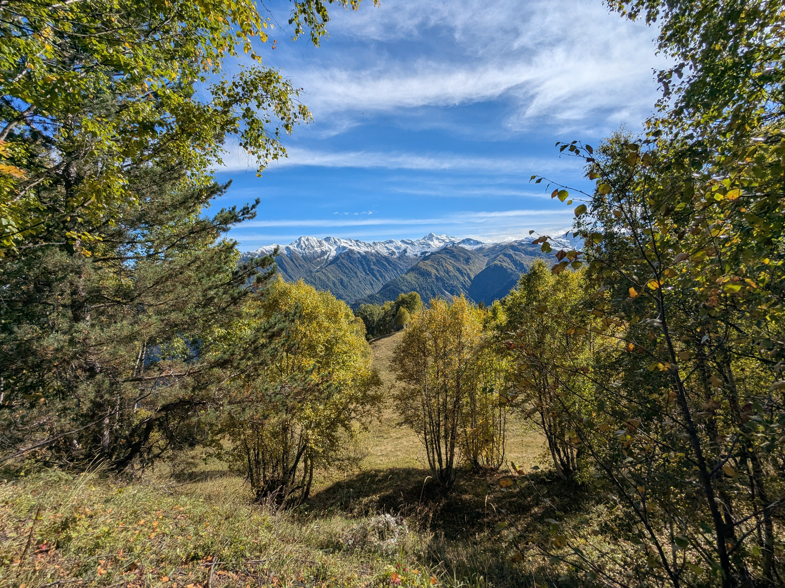 Mazeri — Zuruldi ridge — Tsvirmi. Улицы Мира
