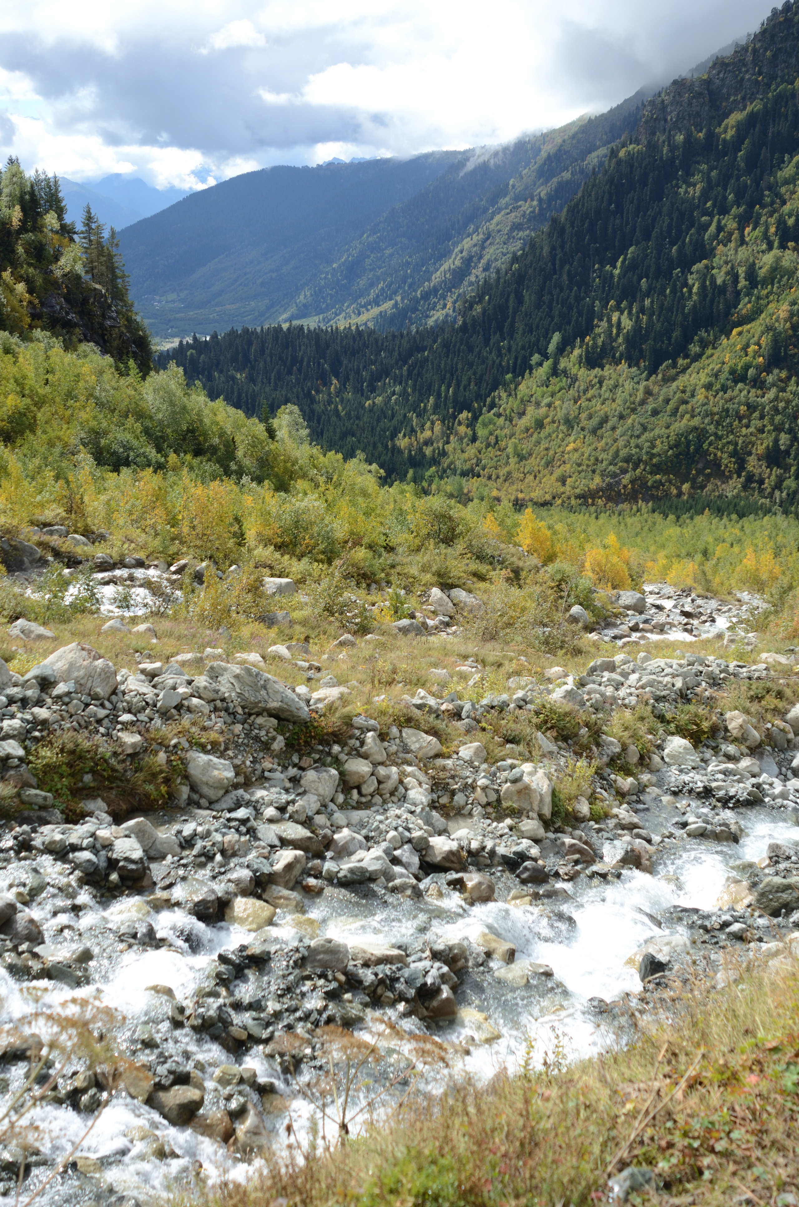 Mazeri To Ushba Glacier. Путешествия Олег Иванов