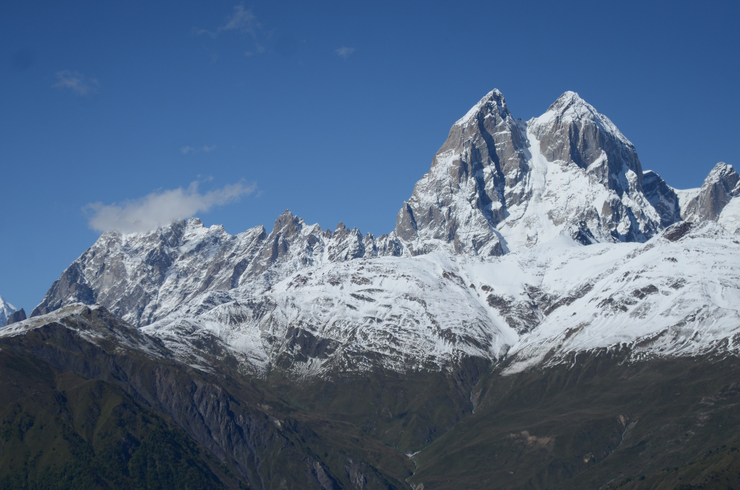 Mazeri — Zuruldi ridge — Tsvirmi. Улицы Мира