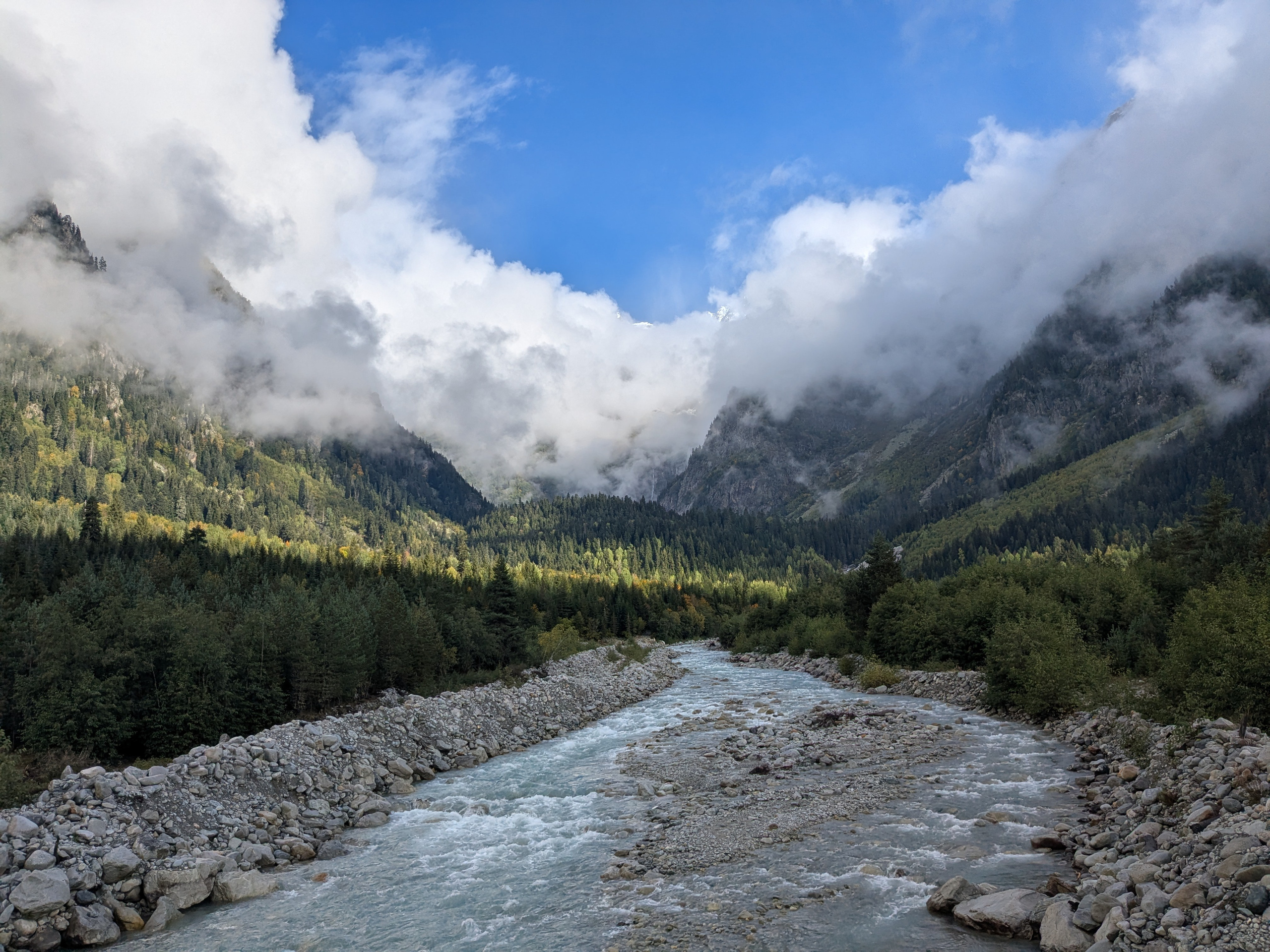 Mazeri To Ushba Glacier. Путешествия Олег Иванов