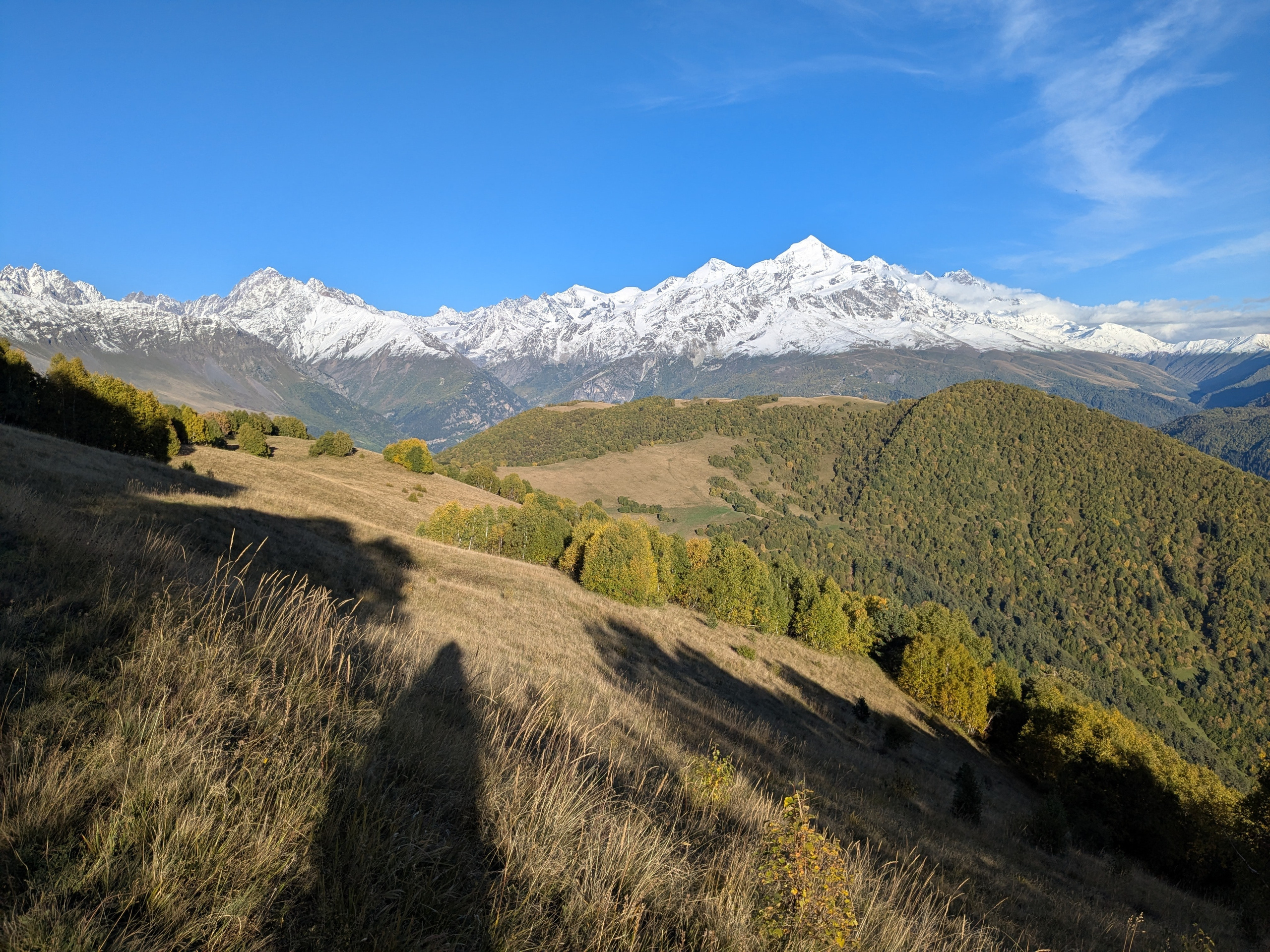Mazeri — Zuruldi ridge — Tsvirmi. Улицы Мира