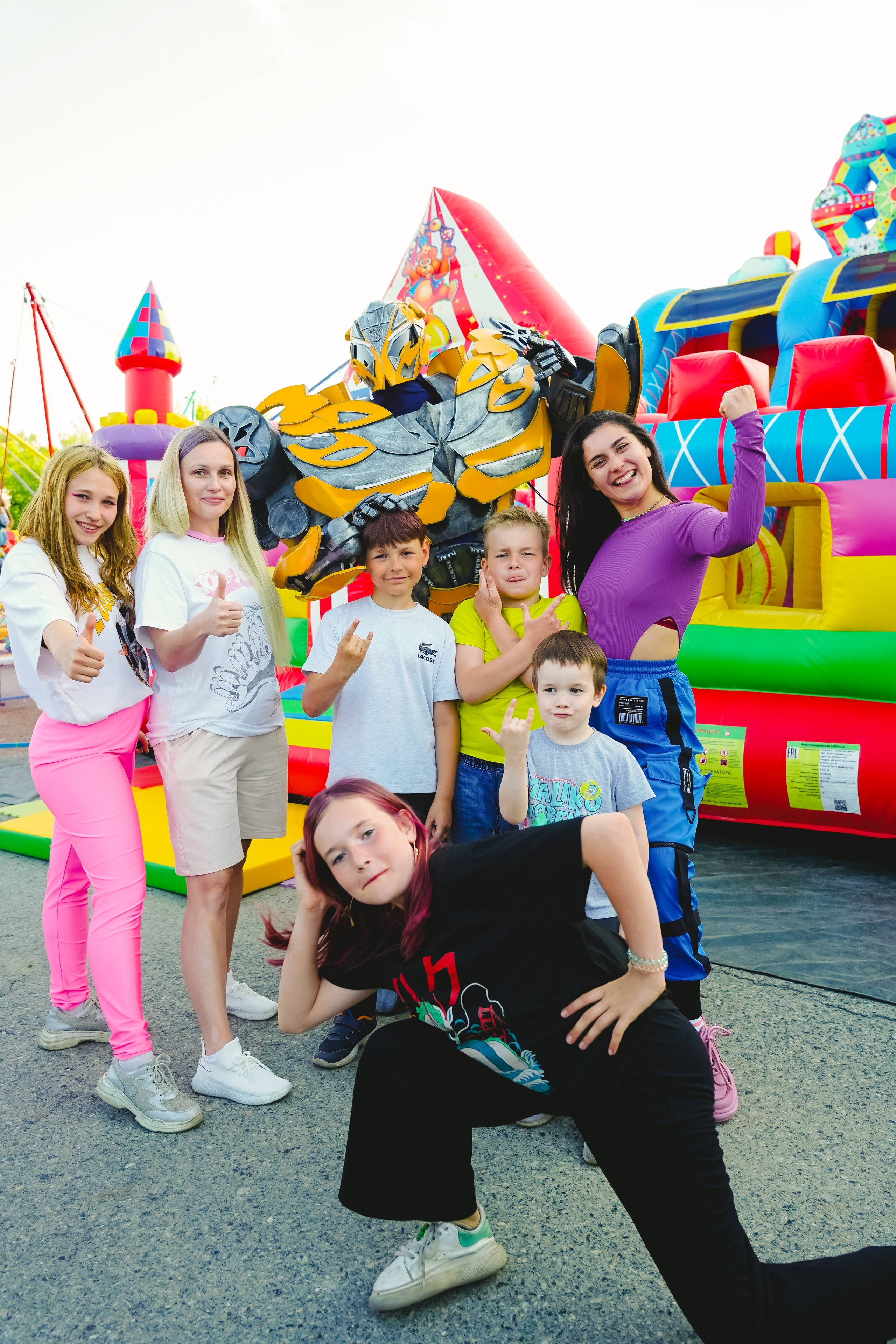 Открытие парка аттракционов «Галактика развлечений». Фотограф в детский сад в Екатеринбурге, выпускные альбомы Юлия Умерова