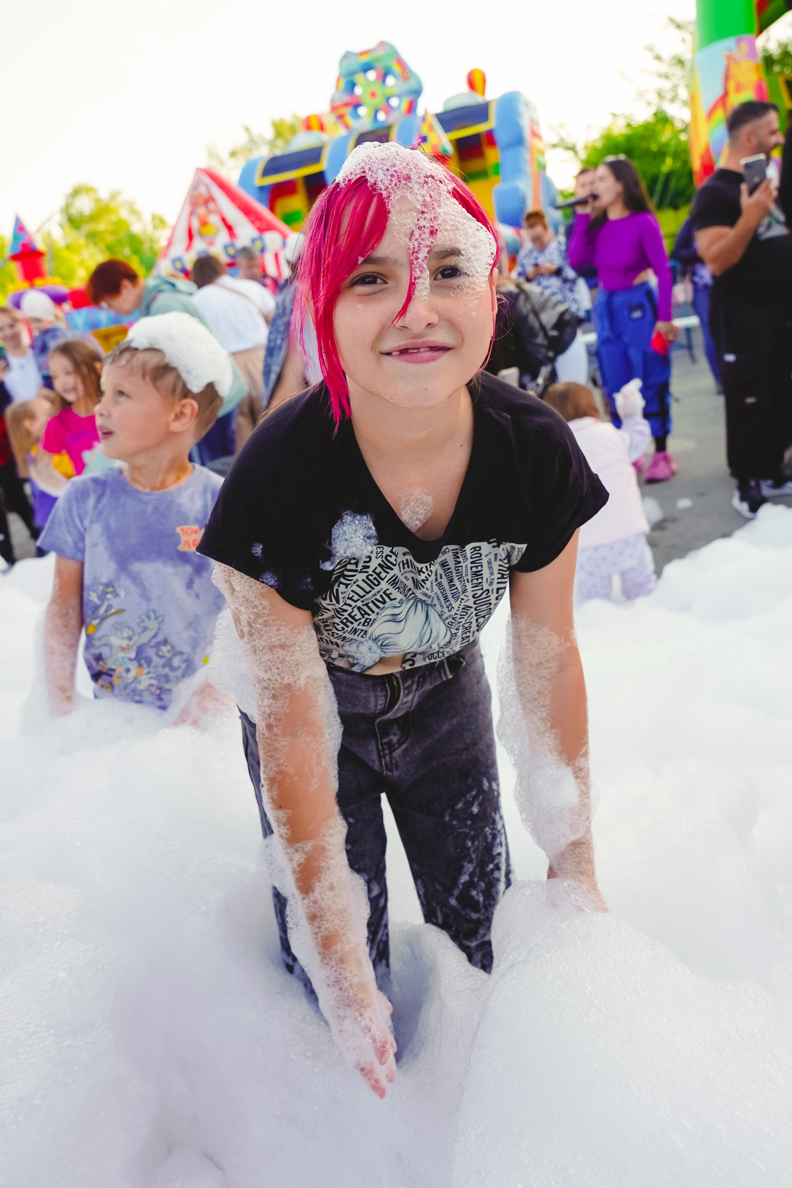 Открытие парка аттракционов «Галактика развлечений». Фотограф в детский сад в Екатеринбурге, выпускные альбомы Юлия Умерова