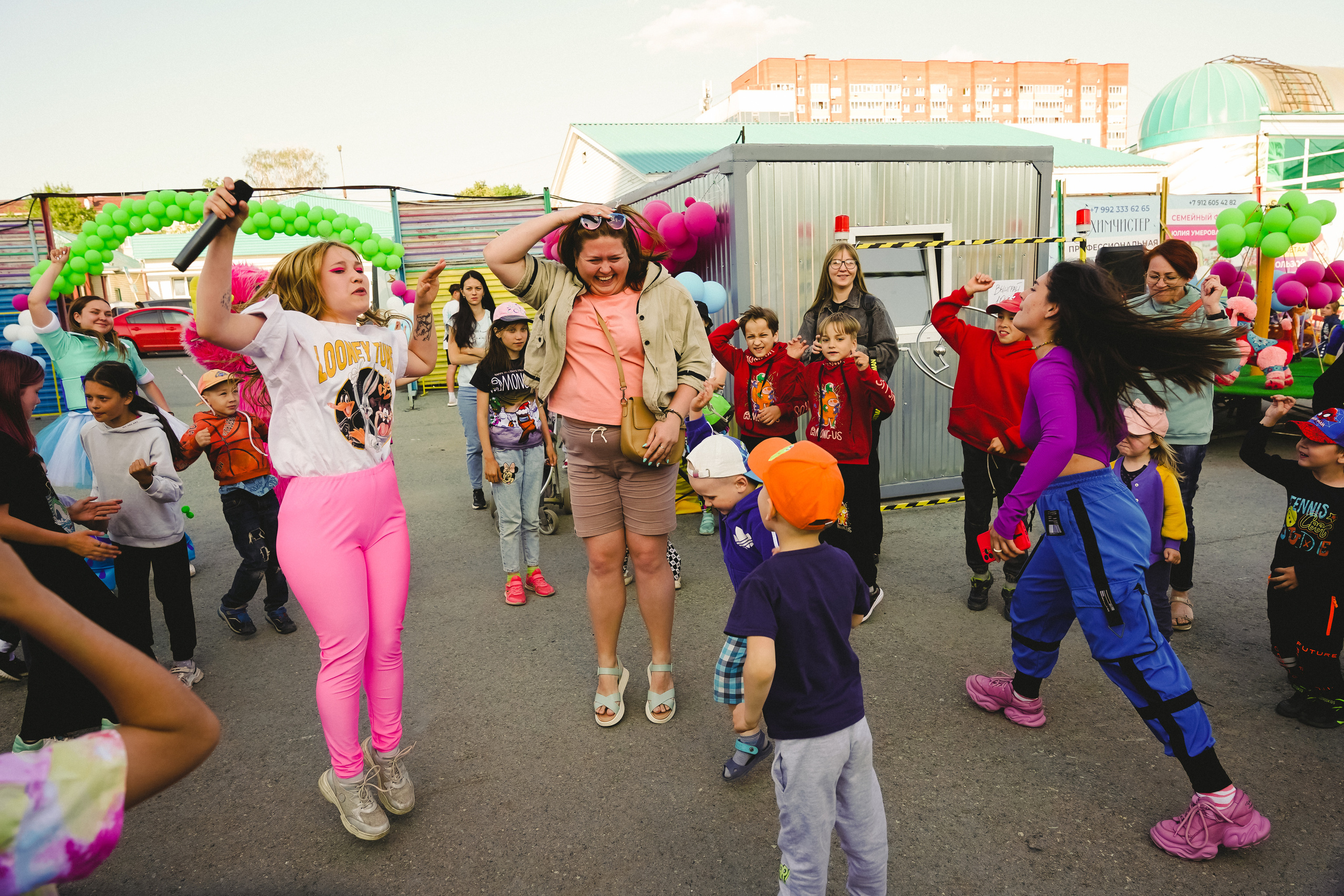 Открытие парка аттракционов «Галактика развлечений». Фотограф в детский сад в Екатеринбурге, выпускные альбомы Юлия Умерова