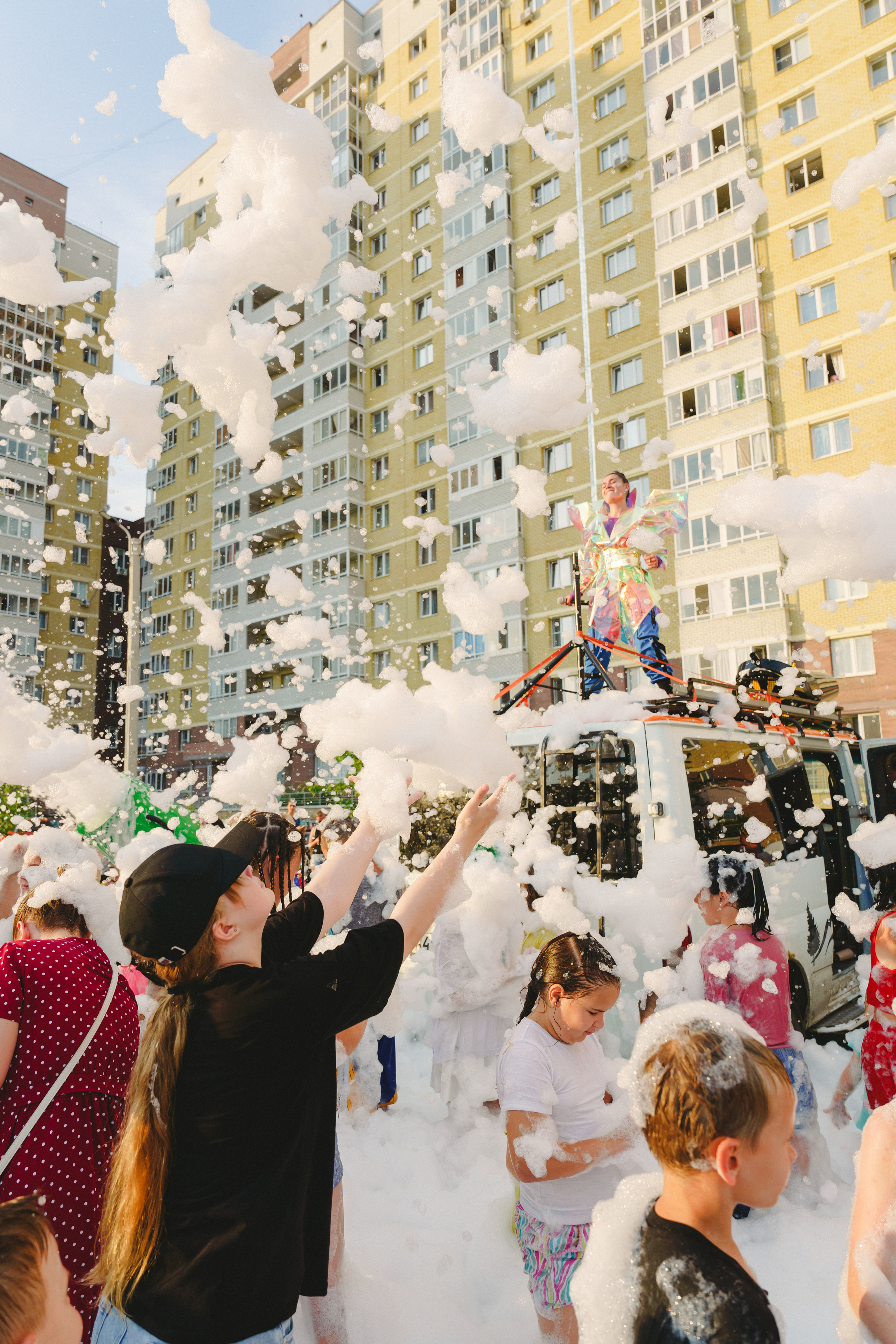 Пена — ПАТИ «Галактика развлечений» и «УК КОТ». Фотограф в детский сад в Екатеринбурге, выпускные альбомы Юлия Умерова