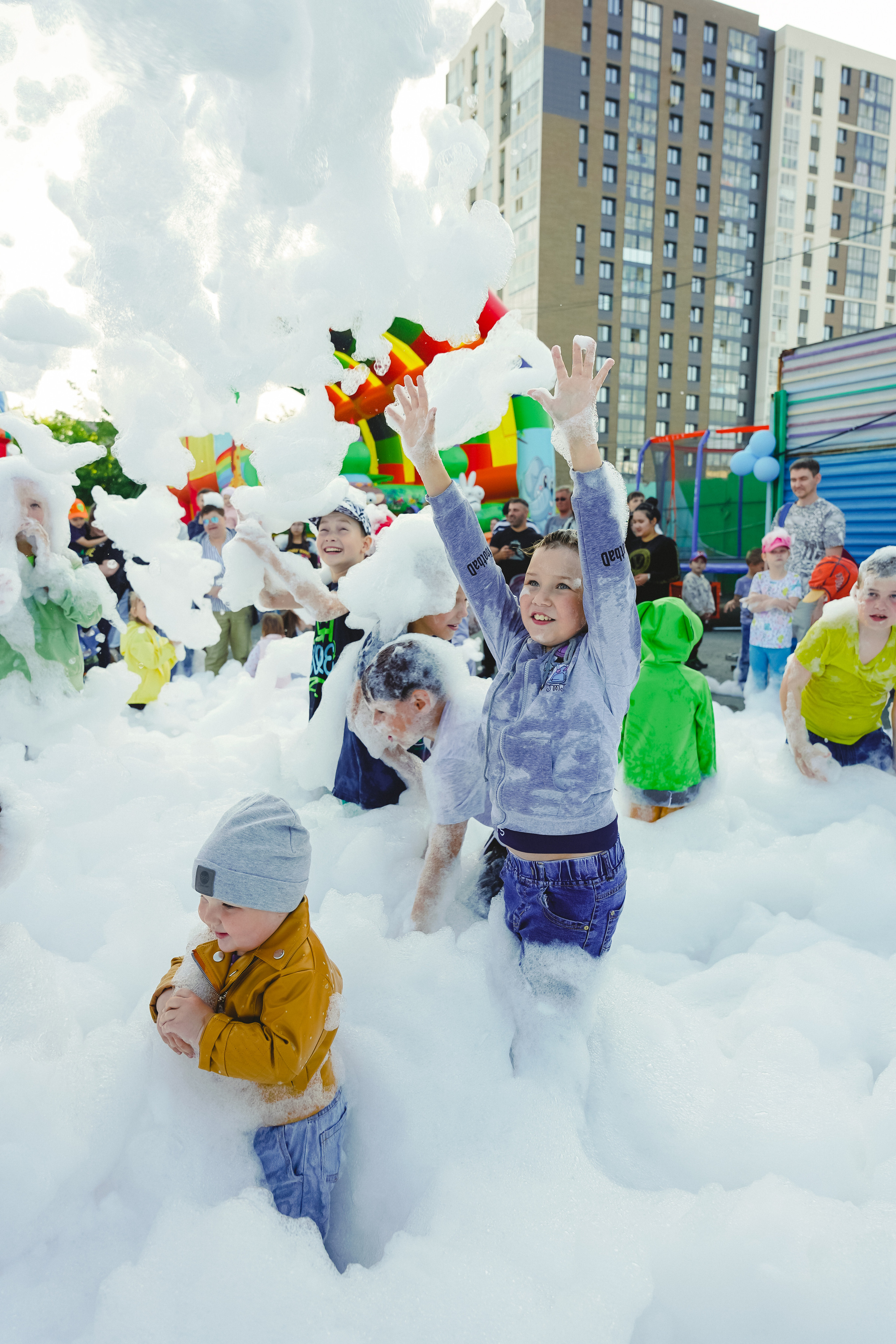 Открытие парка аттракционов «Галактика развлечений». Фотограф в детский сад в Екатеринбурге, выпускные альбомы Юлия Умерова
