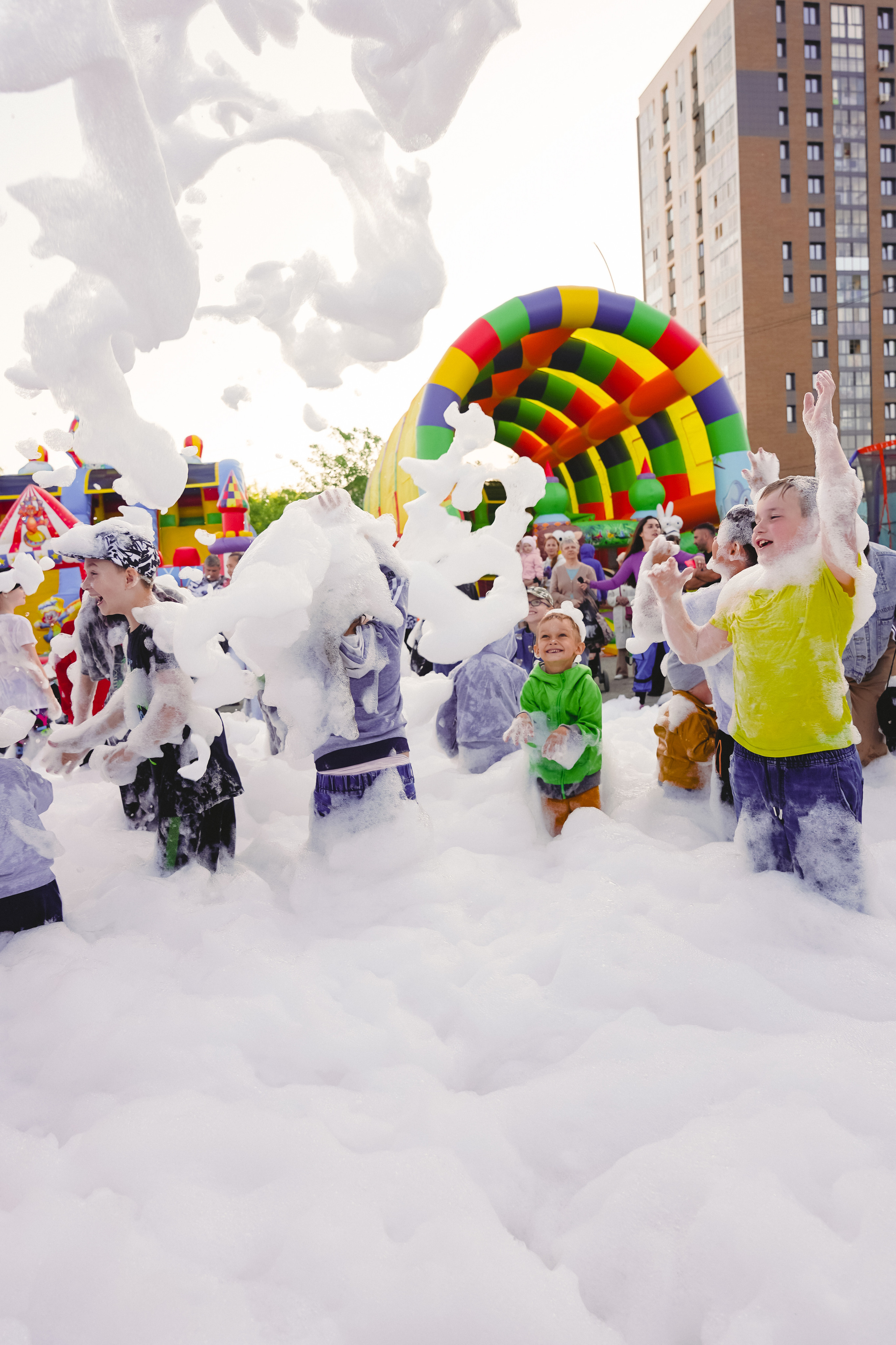 Открытие парка аттракционов «Галактика развлечений». Фотограф в детский сад в Екатеринбурге, выпускные альбомы Юлия Умерова