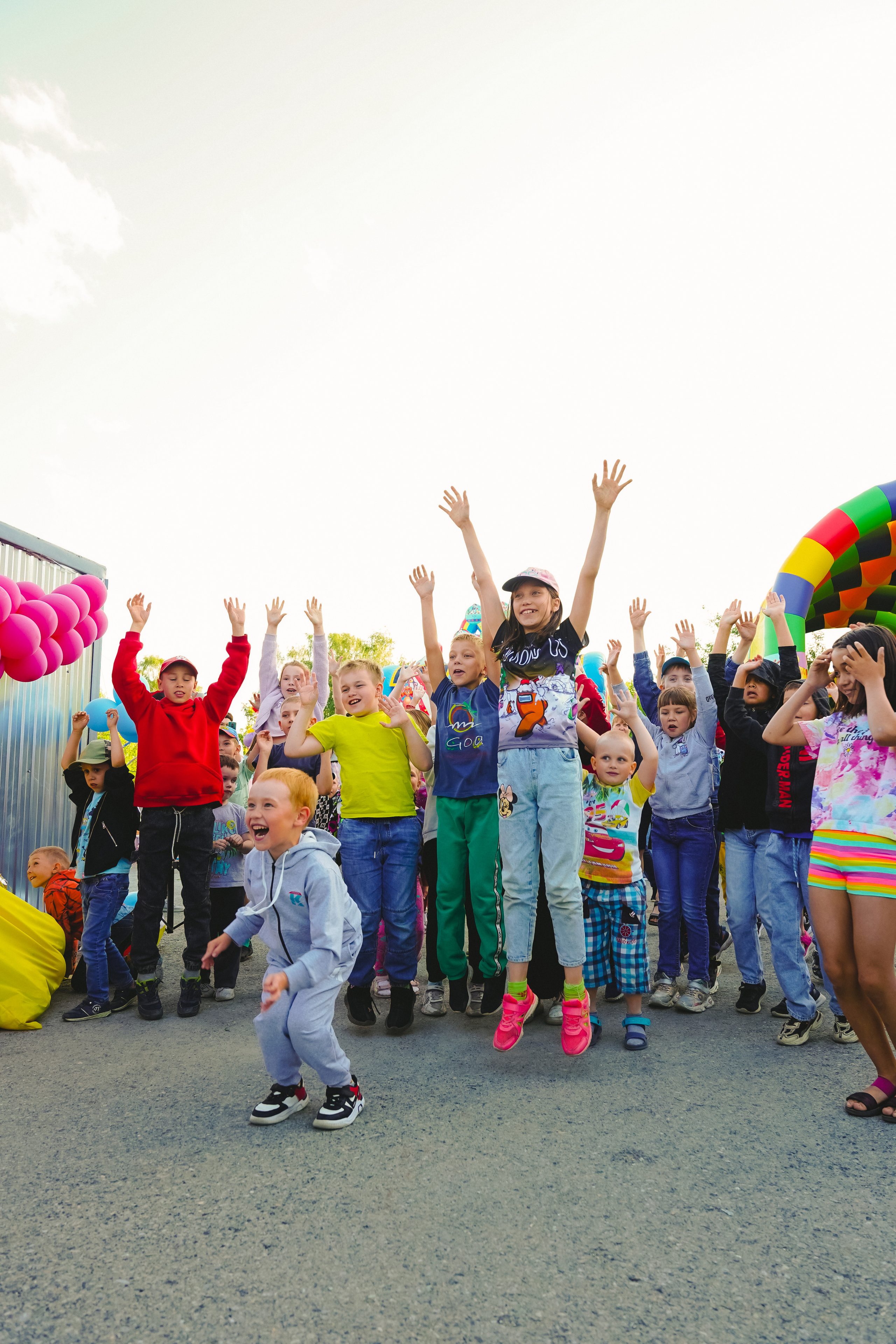 Открытие парка аттракционов «Галактика развлечений». Фотограф в детский сад в Екатеринбурге, выпускные альбомы Юлия Умерова