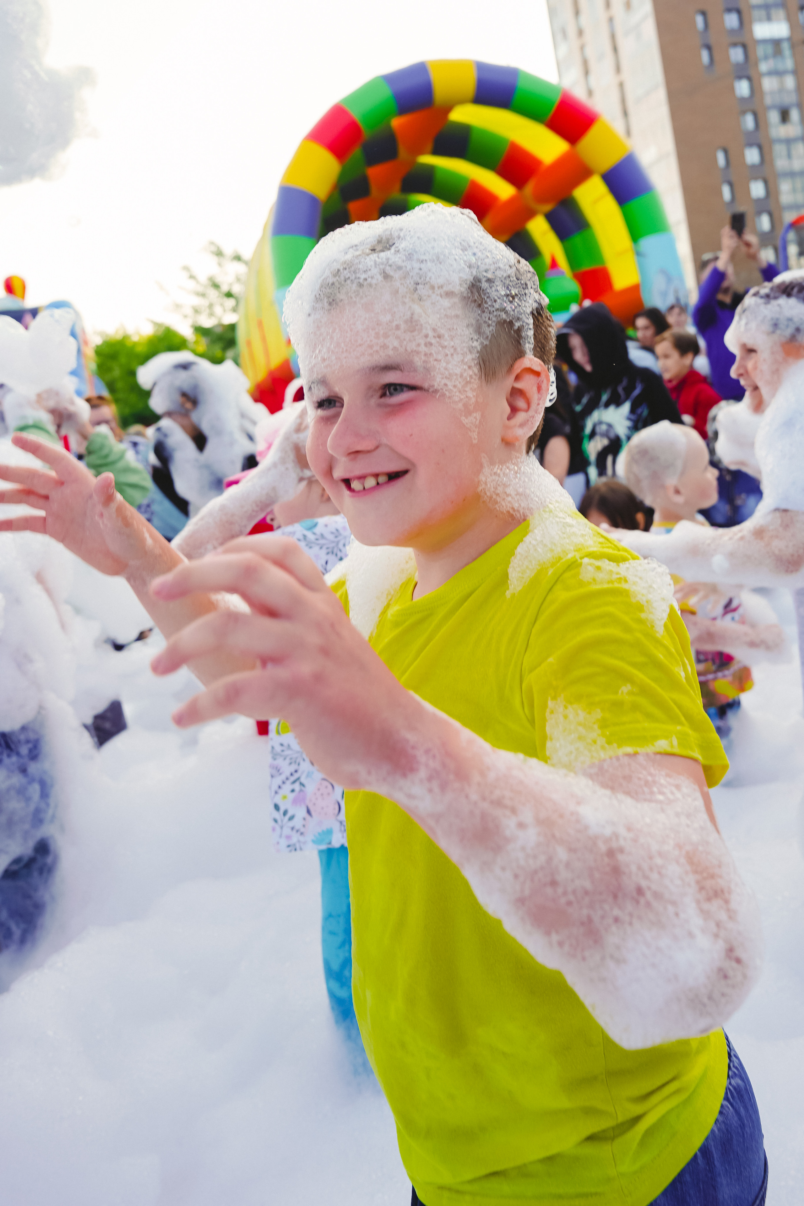 Открытие парка аттракционов «Галактика развлечений». Фотограф в детский сад в Екатеринбурге, выпускные альбомы Юлия Умерова