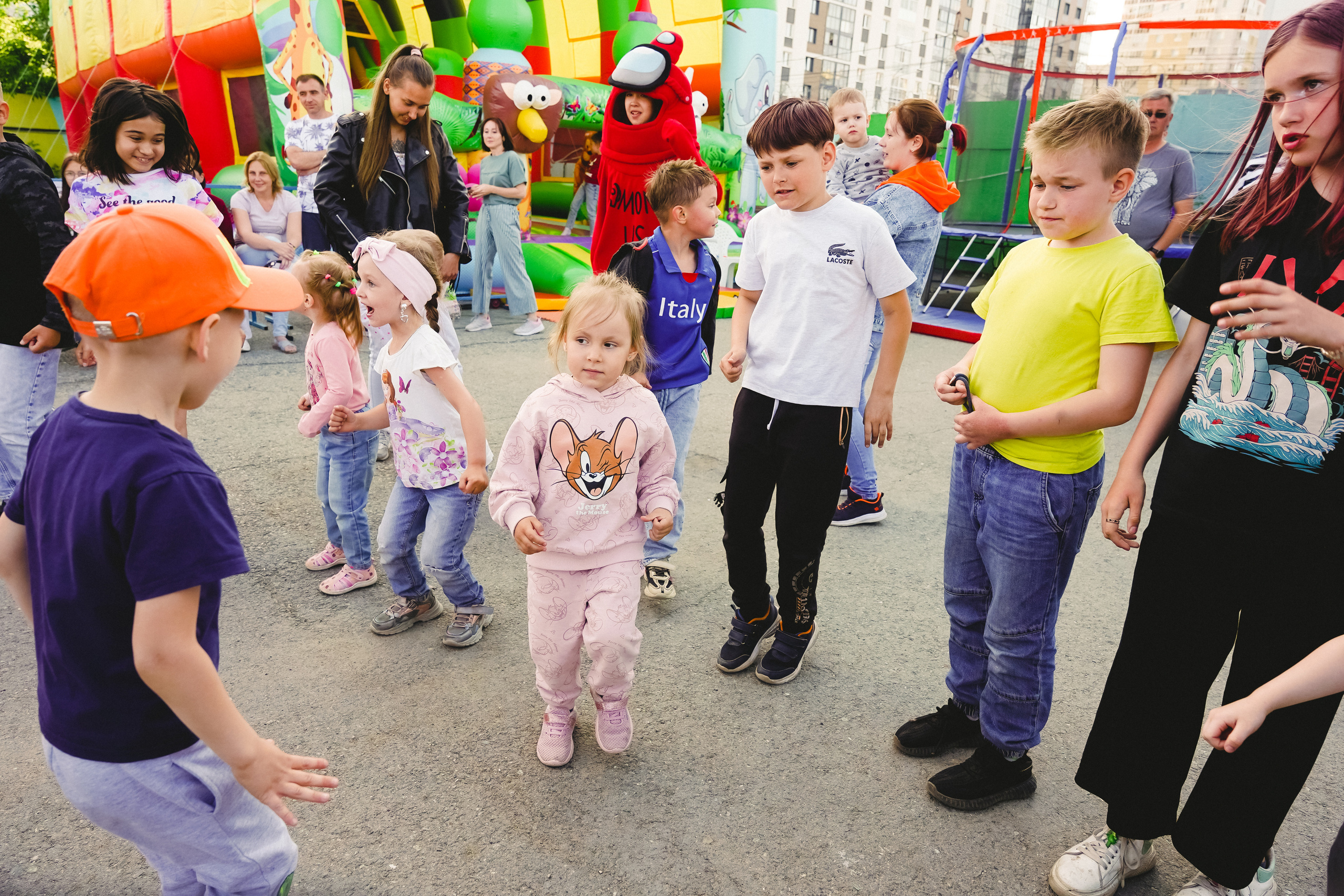 Открытие парка аттракционов «Галактика развлечений». Фотограф в детский сад в Екатеринбурге, выпускные альбомы Юлия Умерова