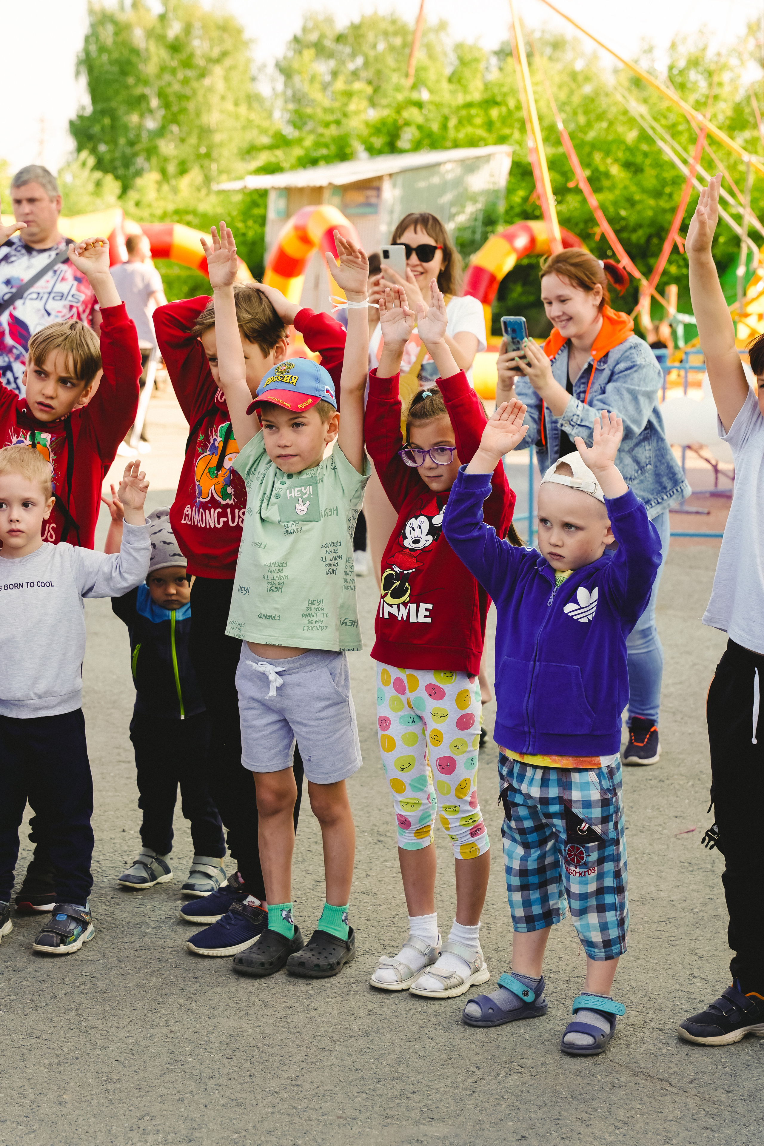 Открытие парка аттракционов «Галактика развлечений». Фотограф в детский сад в Екатеринбурге, выпускные альбомы Юлия Умерова
